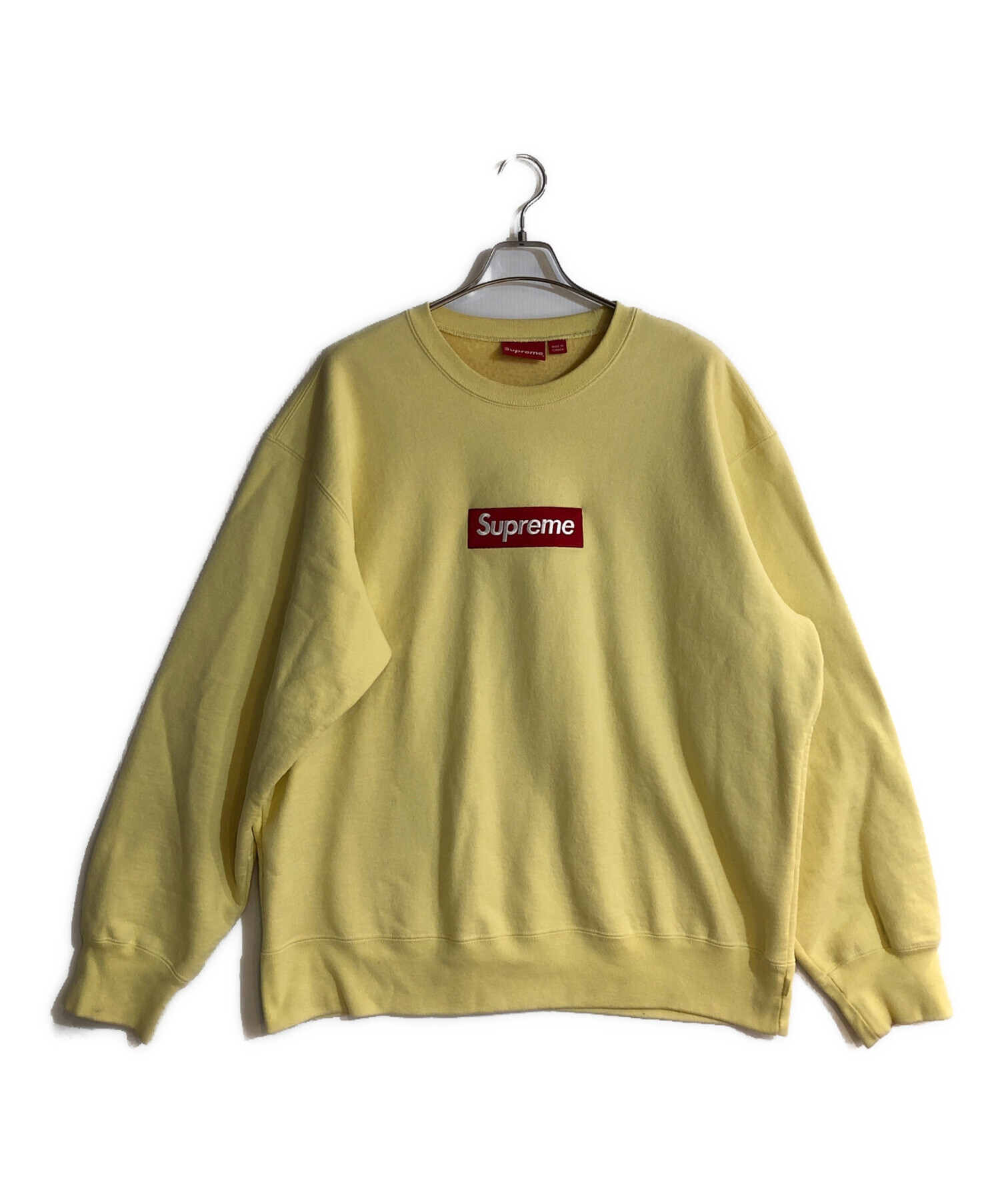 中古・古着通販】Supreme (シュプリーム) Box Logo Crewneck Pale