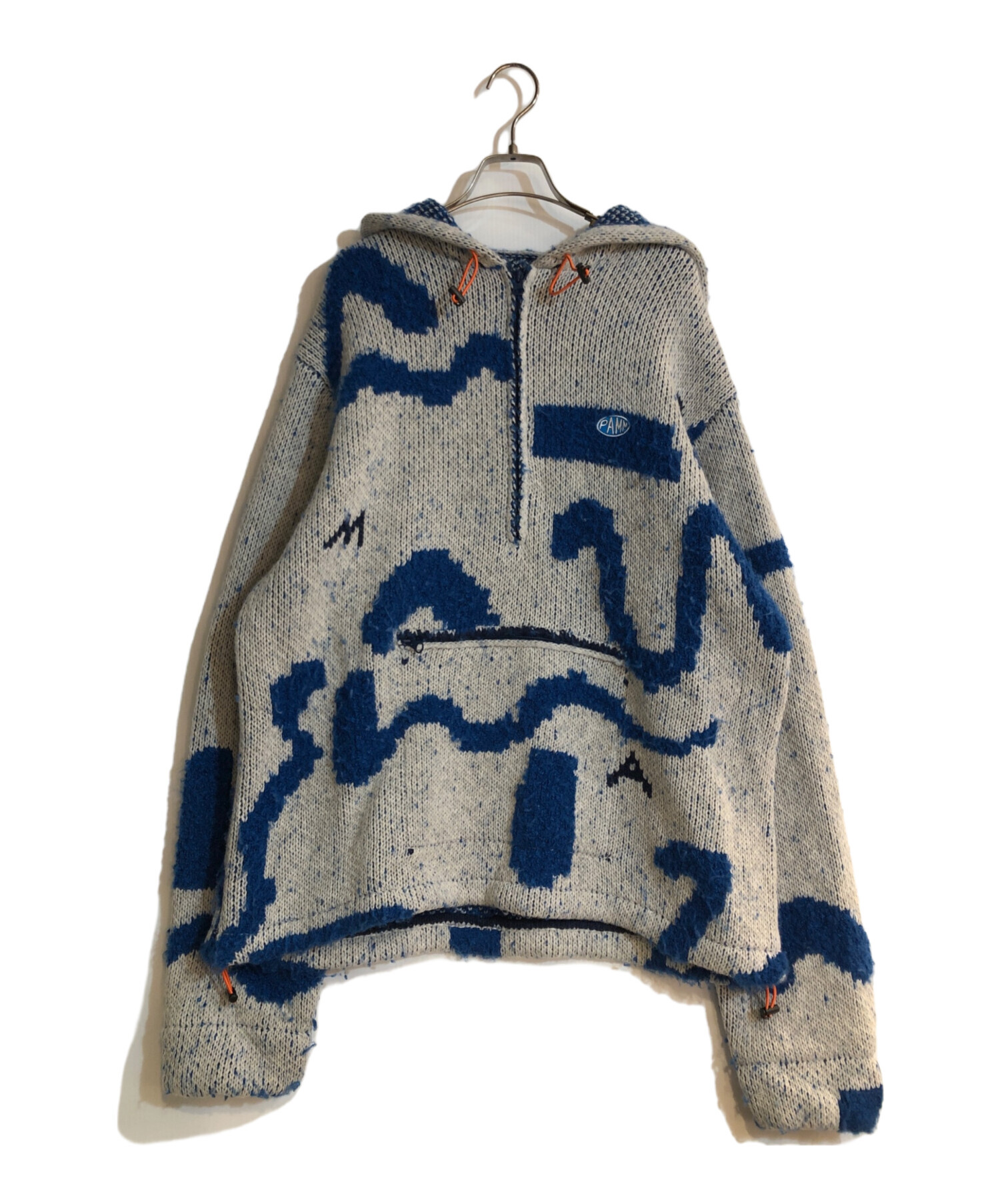 中古・古着通販】pamm (パム) thanks sea knit anorak parka ホワイト 