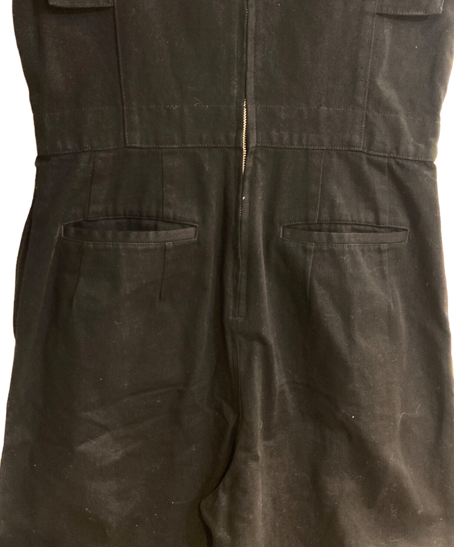 中古・古着通販】CLANE (クラネ) SQUARE SLEEVE DENIM ALL IN ONE 