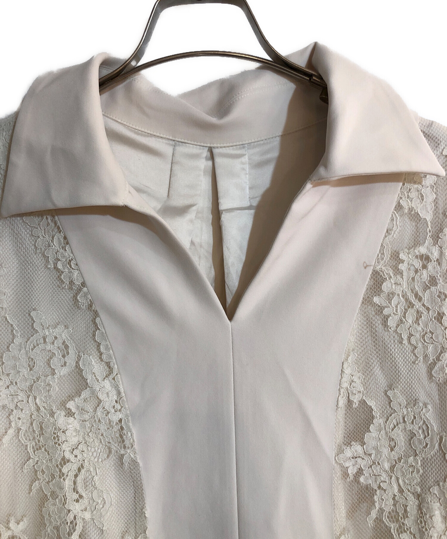 中古・古着通販】anuans (アニュアンス) ブーケレーススウィッチフレア