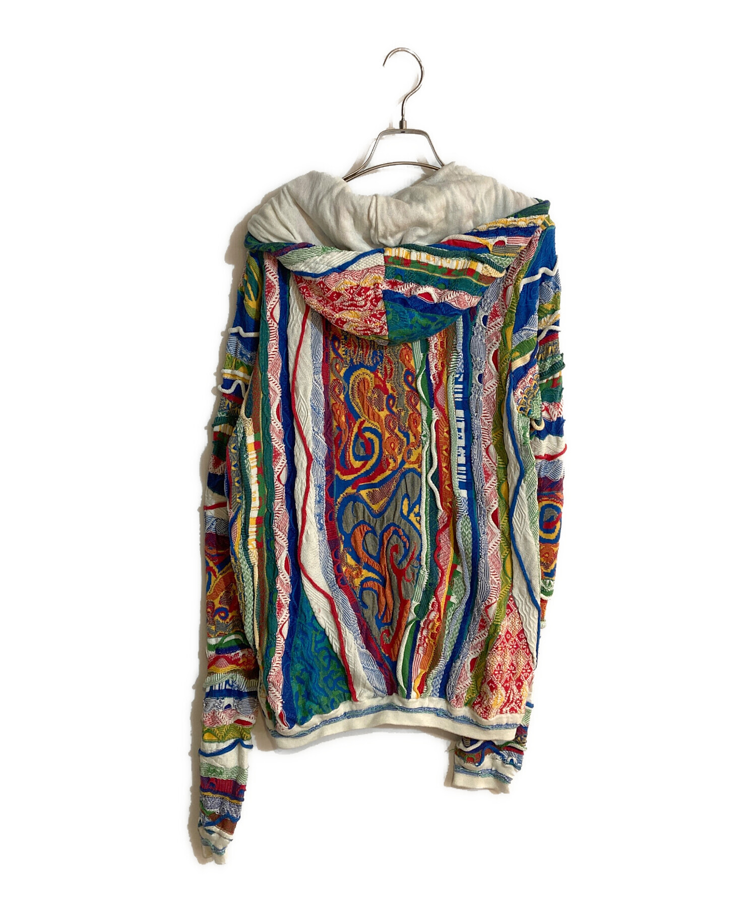 中古・古着通販】COOGI (クージー) コラージュニットジップパーカー 