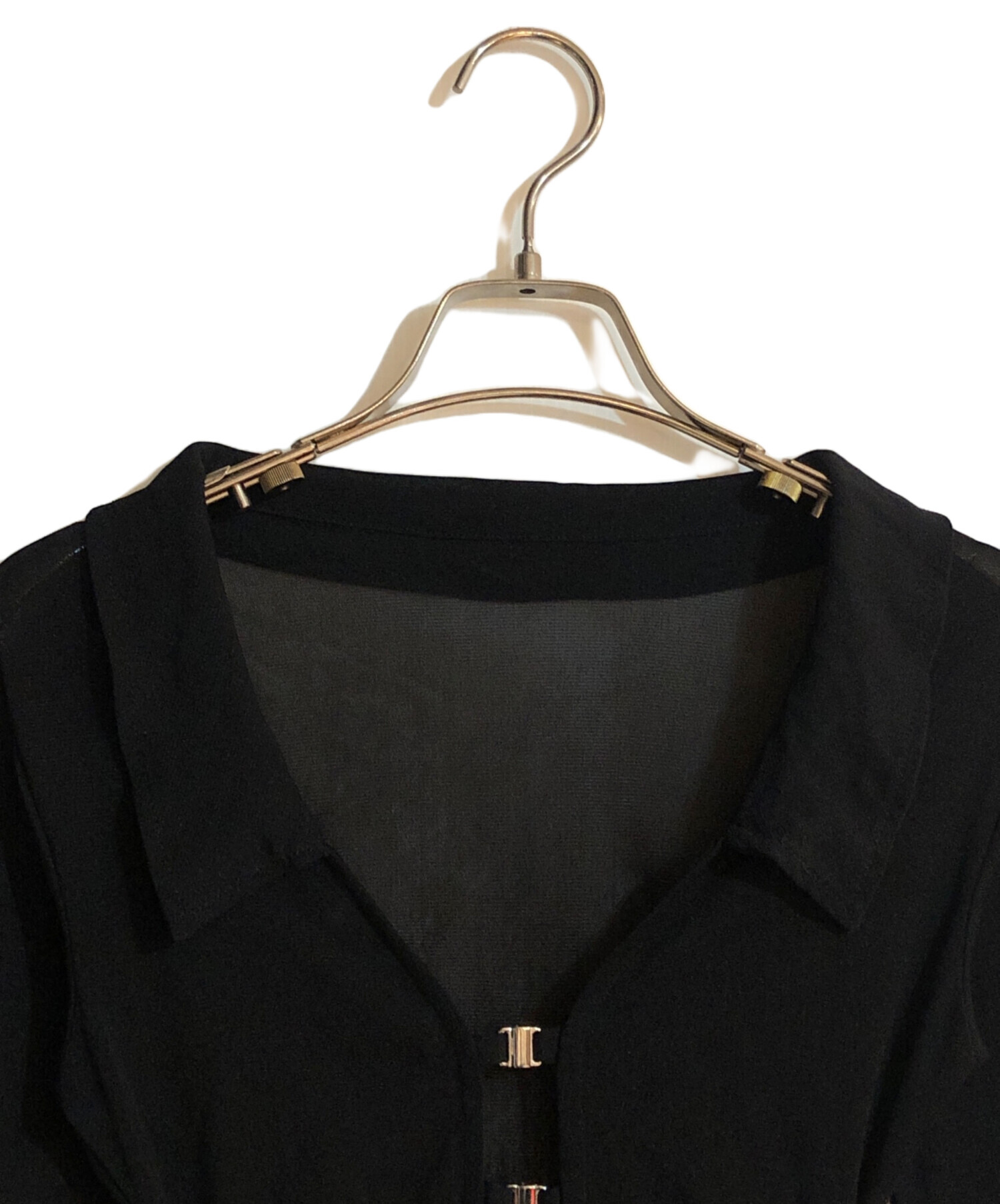 中古・古着通販】MELT THE LADY (メルトザレディ) sheer hook tops