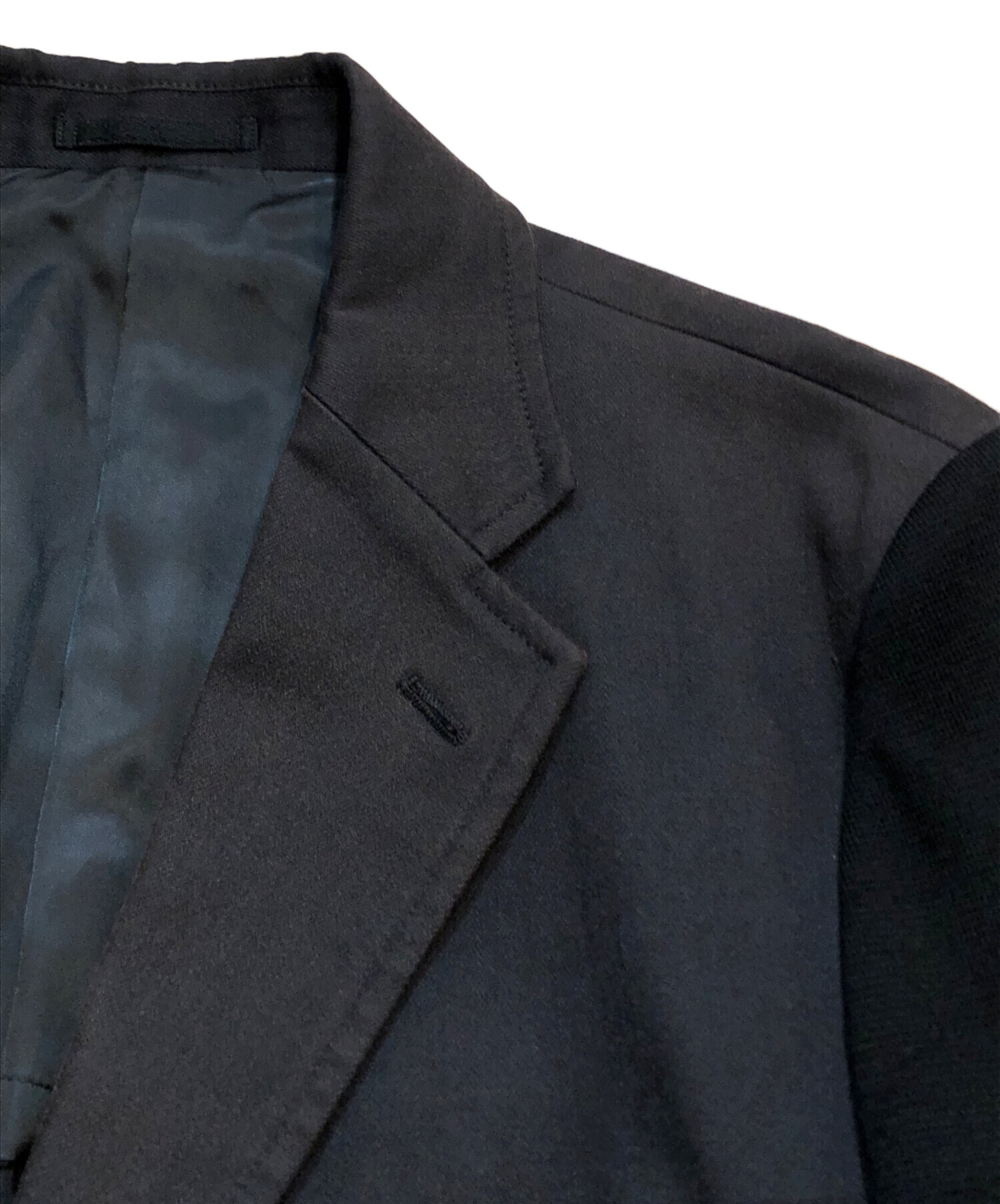 中古・古着通販】ISSEY MIYAKE MEN (イッセイミヤケメン) 袖ニット切替