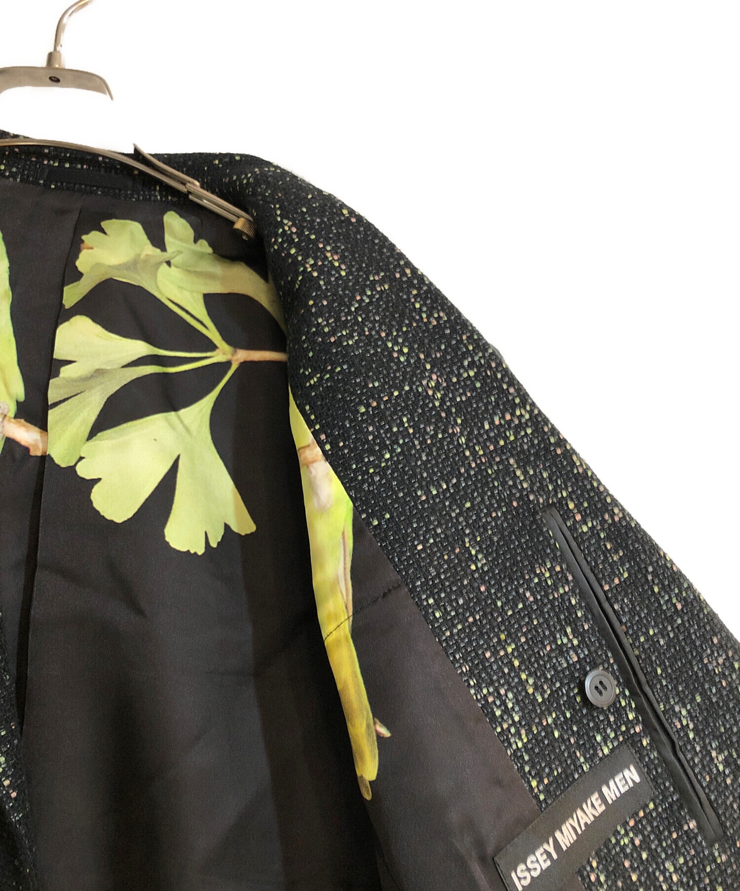 ISSEY MIYAKE MEN ツイードジャケット 中古・古着通販】ISSEY MIYAKE MEN (イッセイミヤケメン) Mizutani