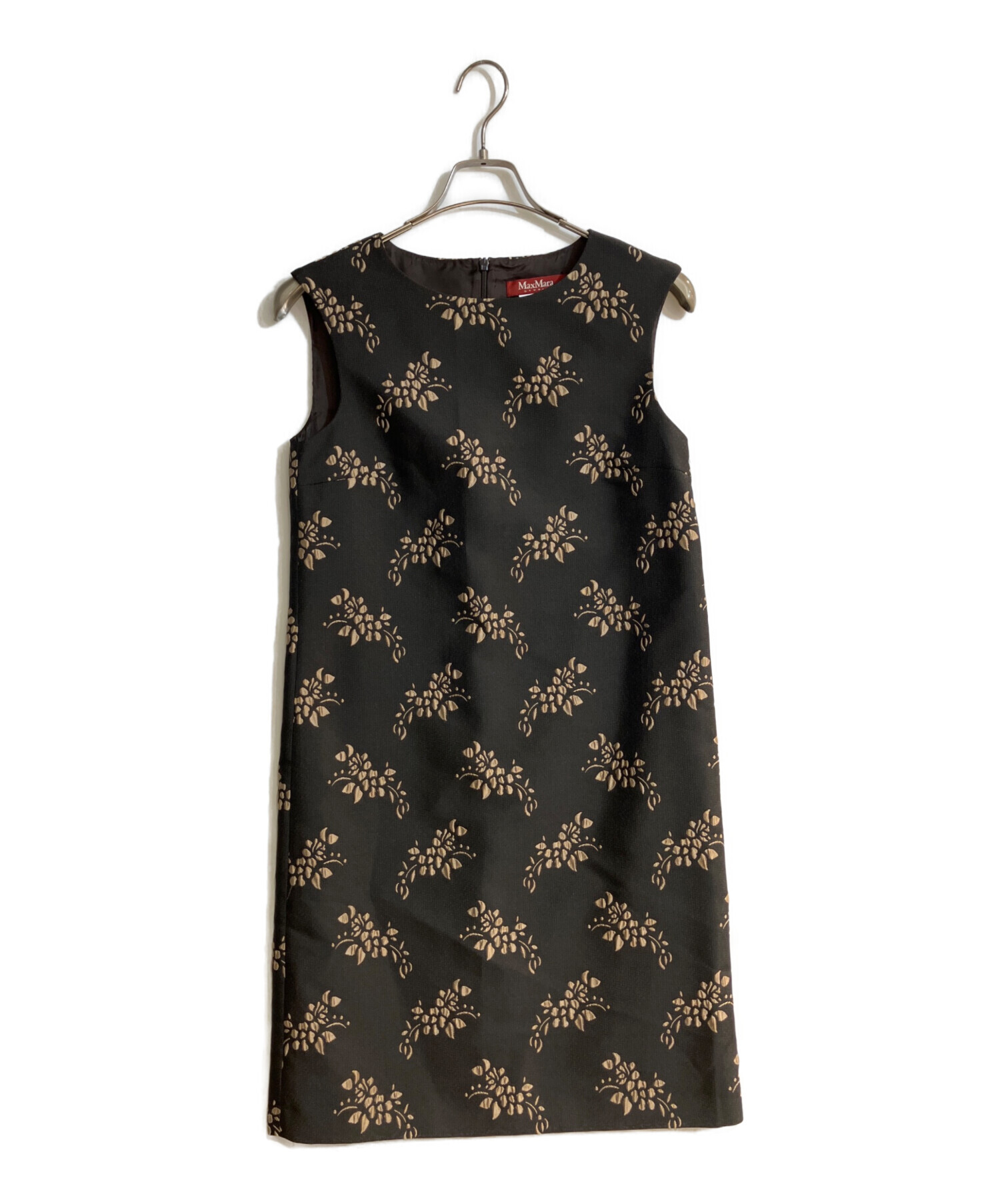 MAXMARA マックスマーラ ワンピース ジオメトリー ジャガード 中古・古着通販】Max Mara Studio (マックスマーラ ストゥディオ