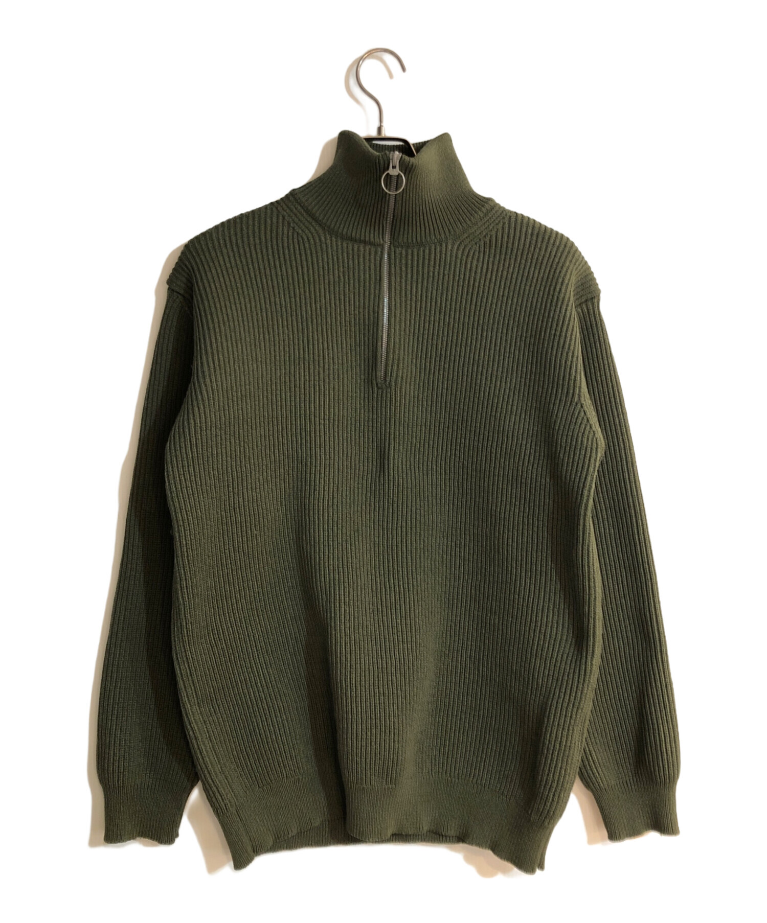 中古・古着通販】nanamica (ナナミカ) HALF ZIP SWEATER/ハーフジップ