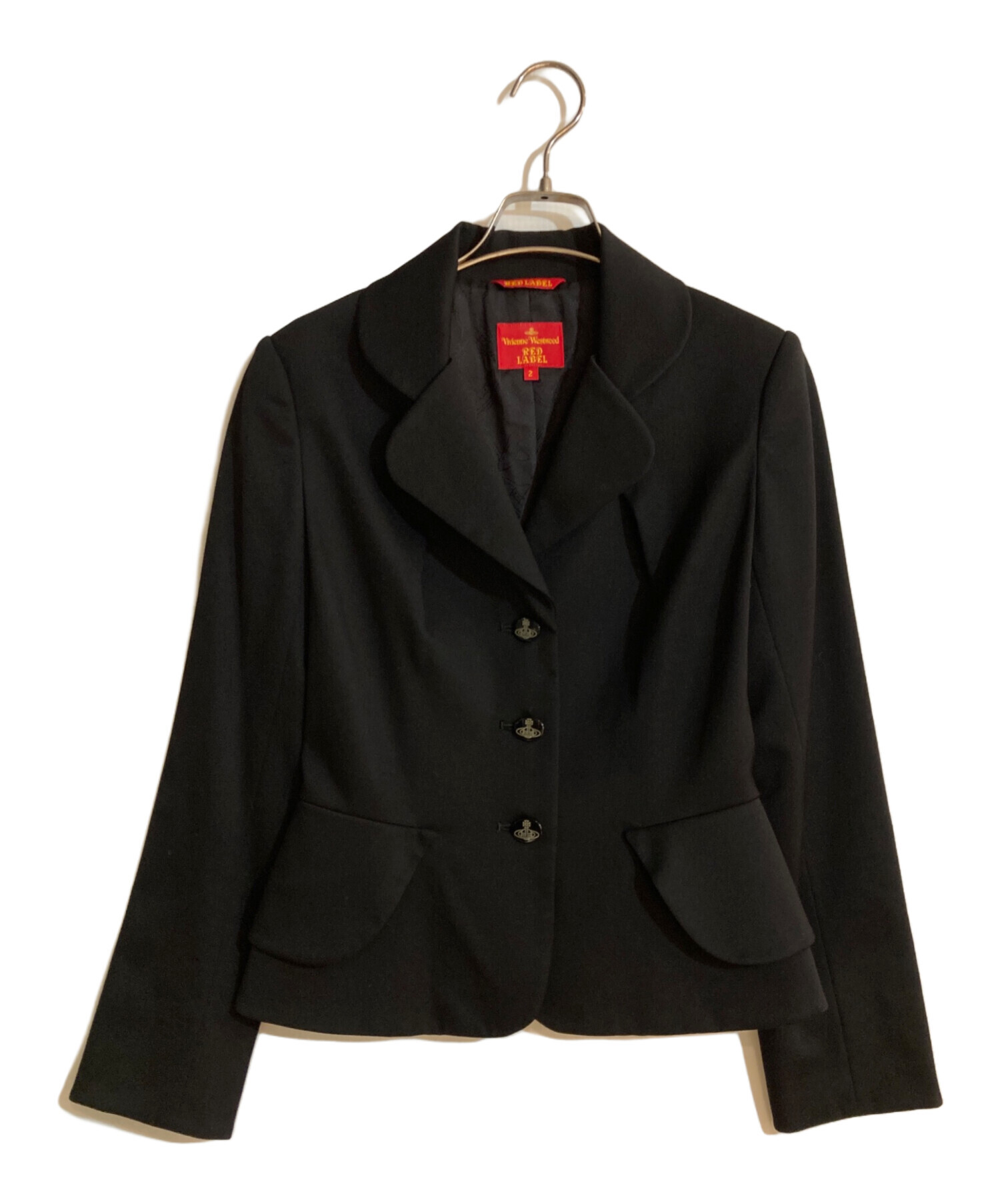 激レア✨ヴィヴィアンウエストウッド ラブジャケット オーブボタン ブラック 2 中古・古着通販】Vivienne Westwood RED LABEL (ヴィヴィアンウエスト