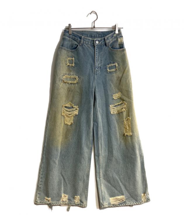 Knuth Marf デニム 中古・古着通販】knuth marf (クヌースマーフ) damage denim pants