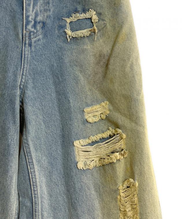 中古・古着通販】knuth marf (クヌースマーフ) damage denim pants