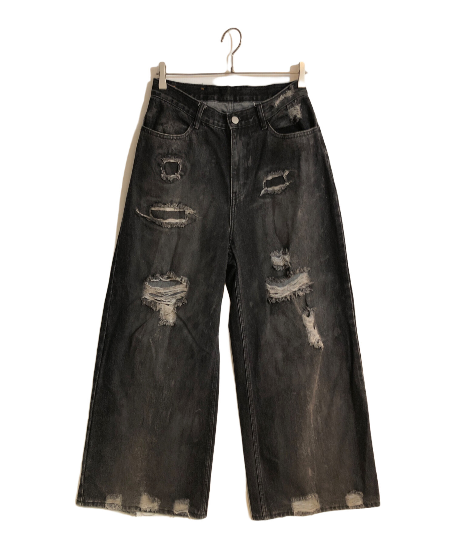 中古・古着通販】knuth marf (クヌースマーフ) damage denim pants