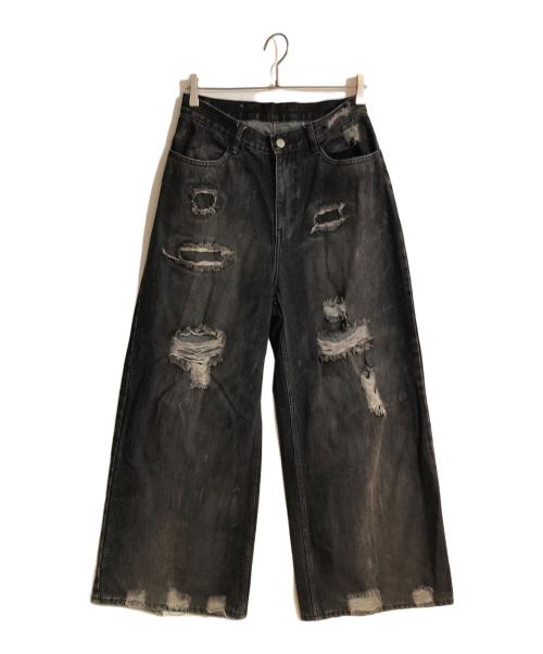 中古・古着通販】knuth marf (クヌースマーフ) damage denim pants