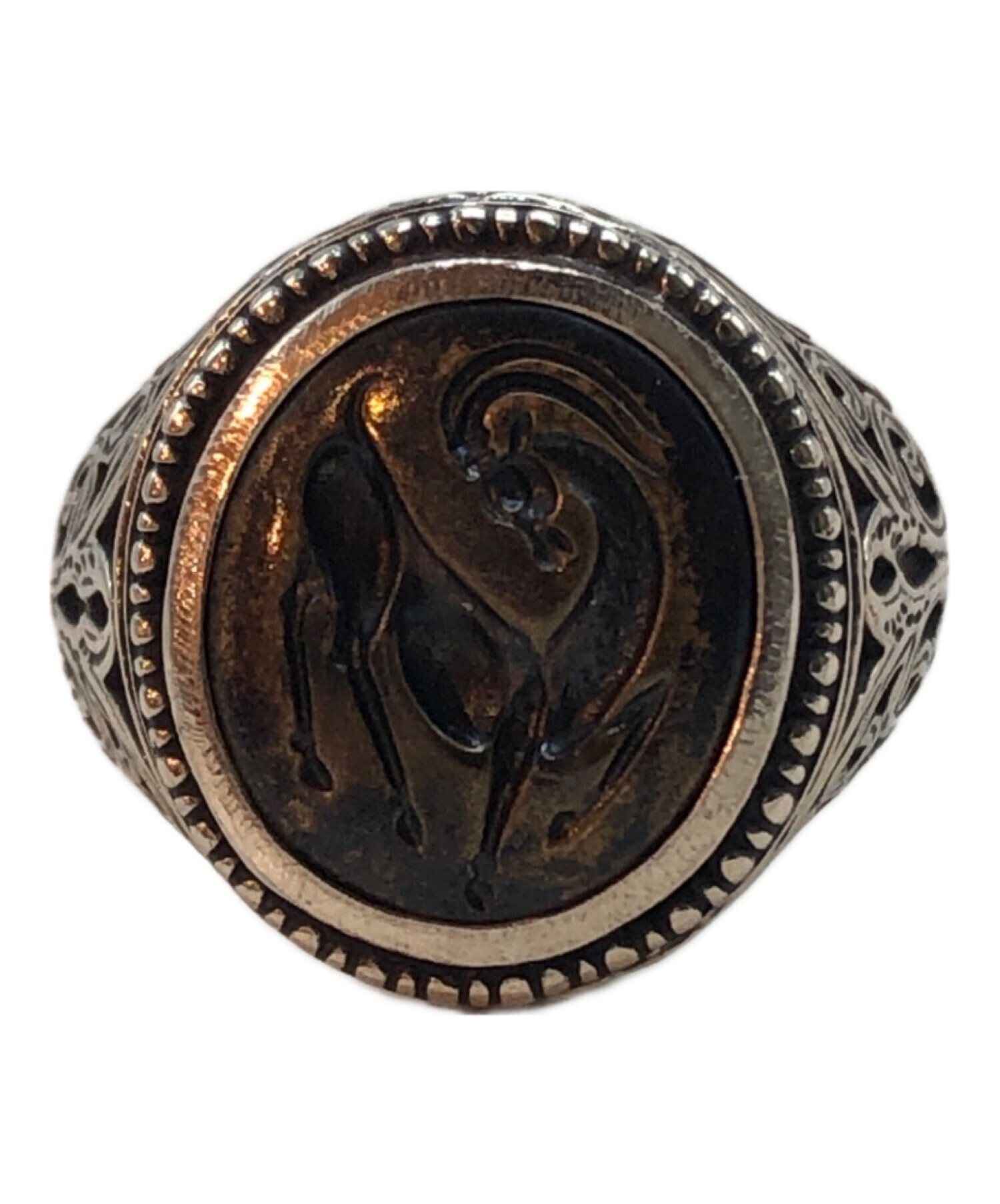 中古・古着通販】Gerochristo (ジェロクリスト) Antelope Signet Ring