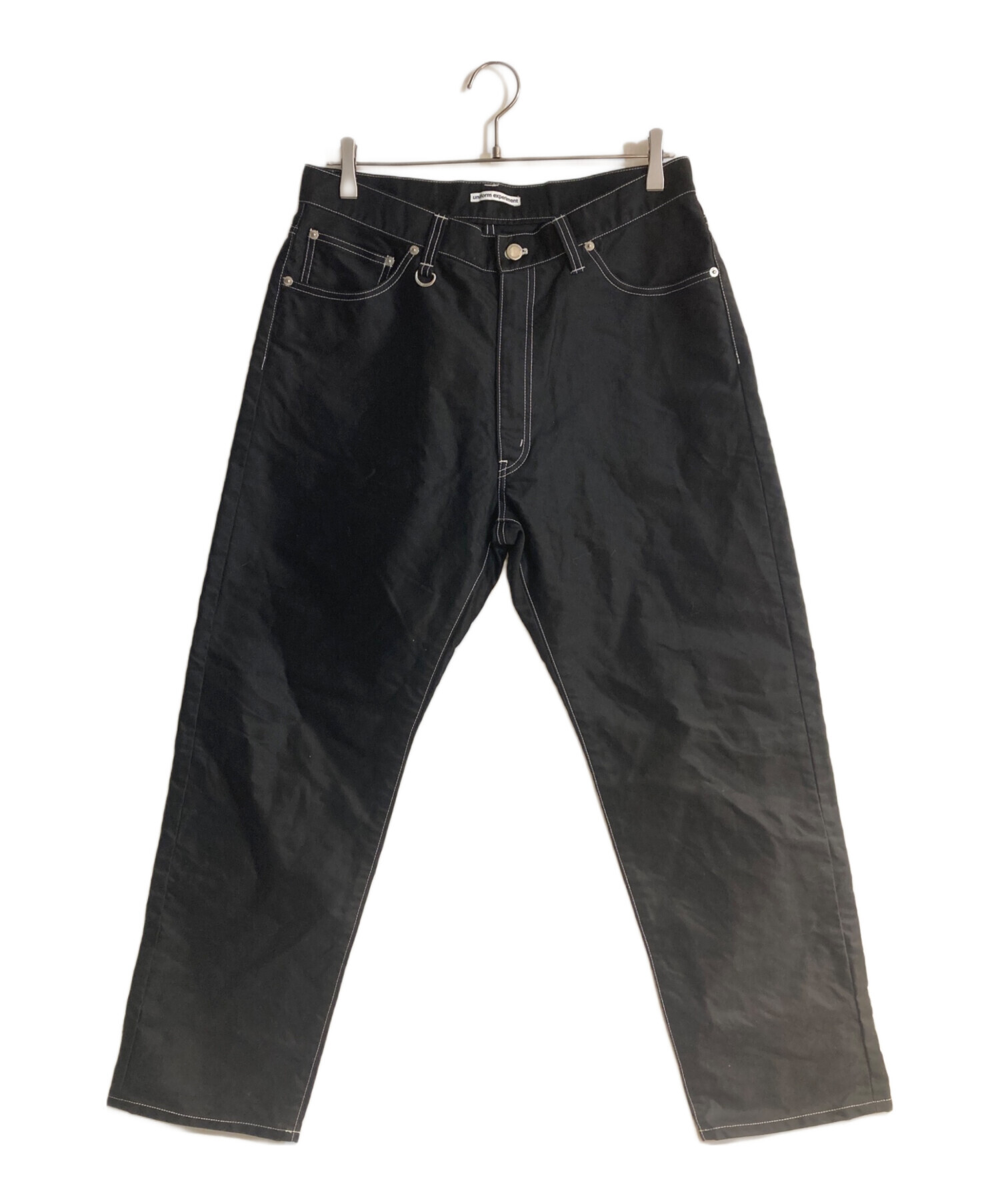 uniform experiment ブラックデニム 中古・古着通販】uniform experiment (ユニフォームエクスペリメント