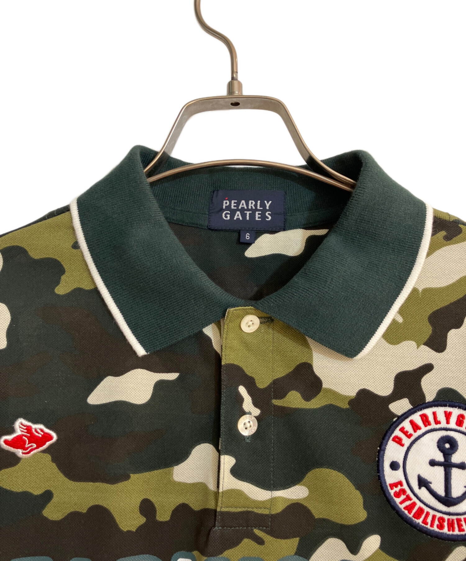 中古・古着通販】PEARLY GATES (パーリーゲイツ) ポロシャツ グリーン