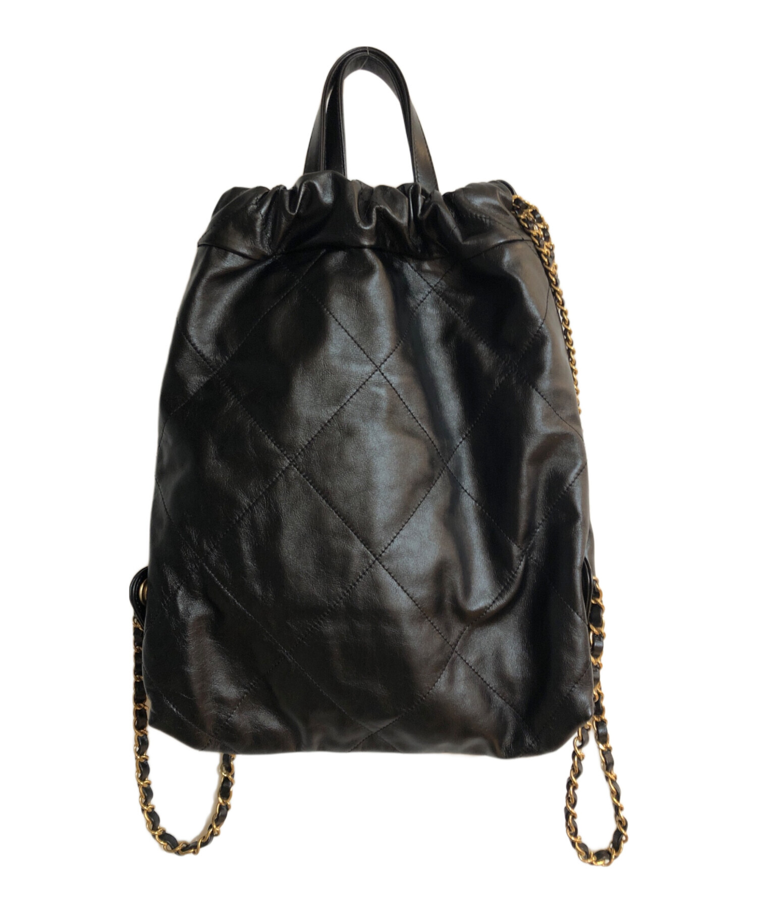 中古・古着通販】CHANEL (シャネル) シャネル22 ブラック｜ブランド