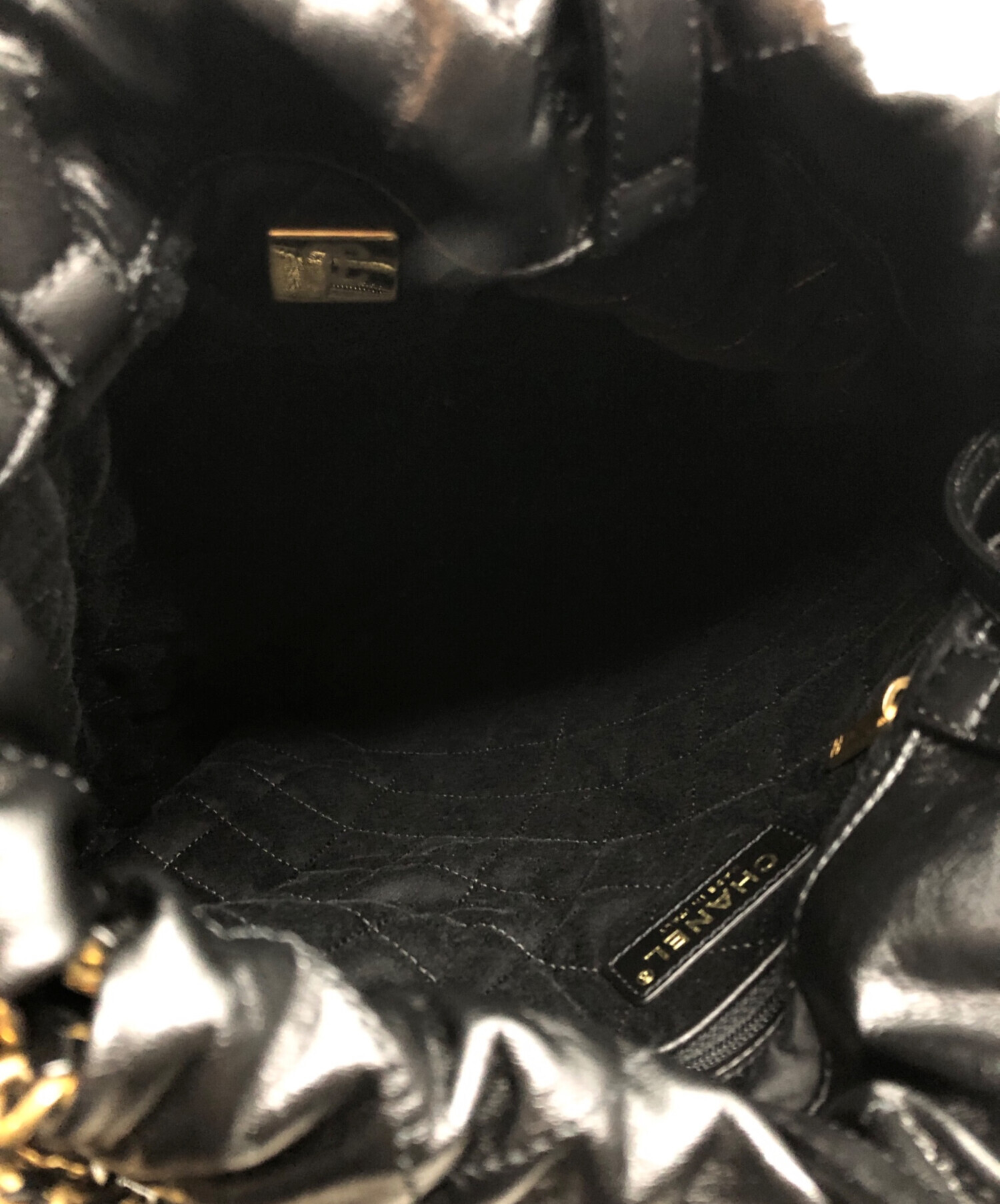 中古・古着通販】CHANEL (シャネル) シャネル22 ブラック｜ブランド