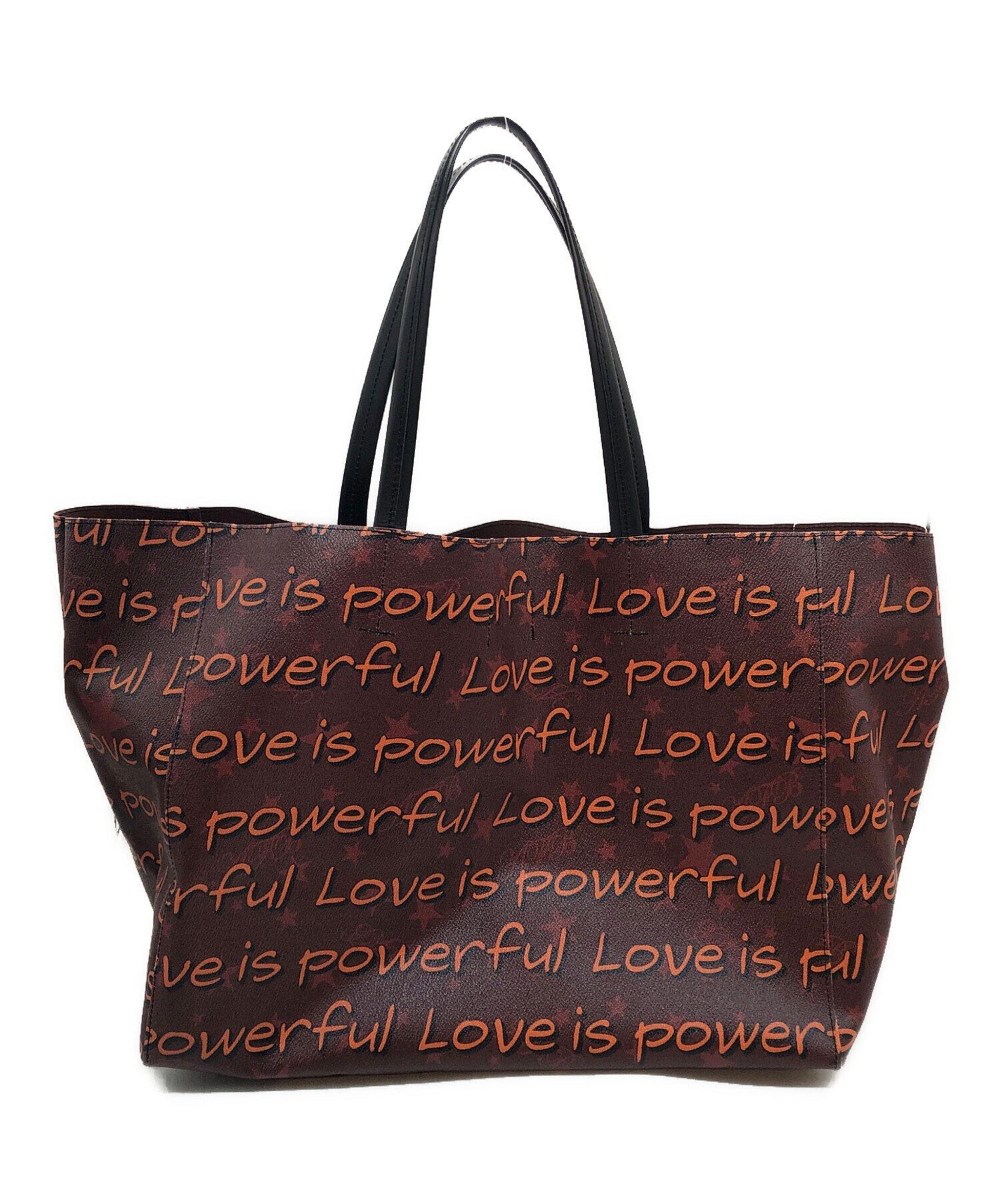中古・古着通販】AFB (エーエフビー) LOVE IS POWERFUL TOTE BAG/ラブ 