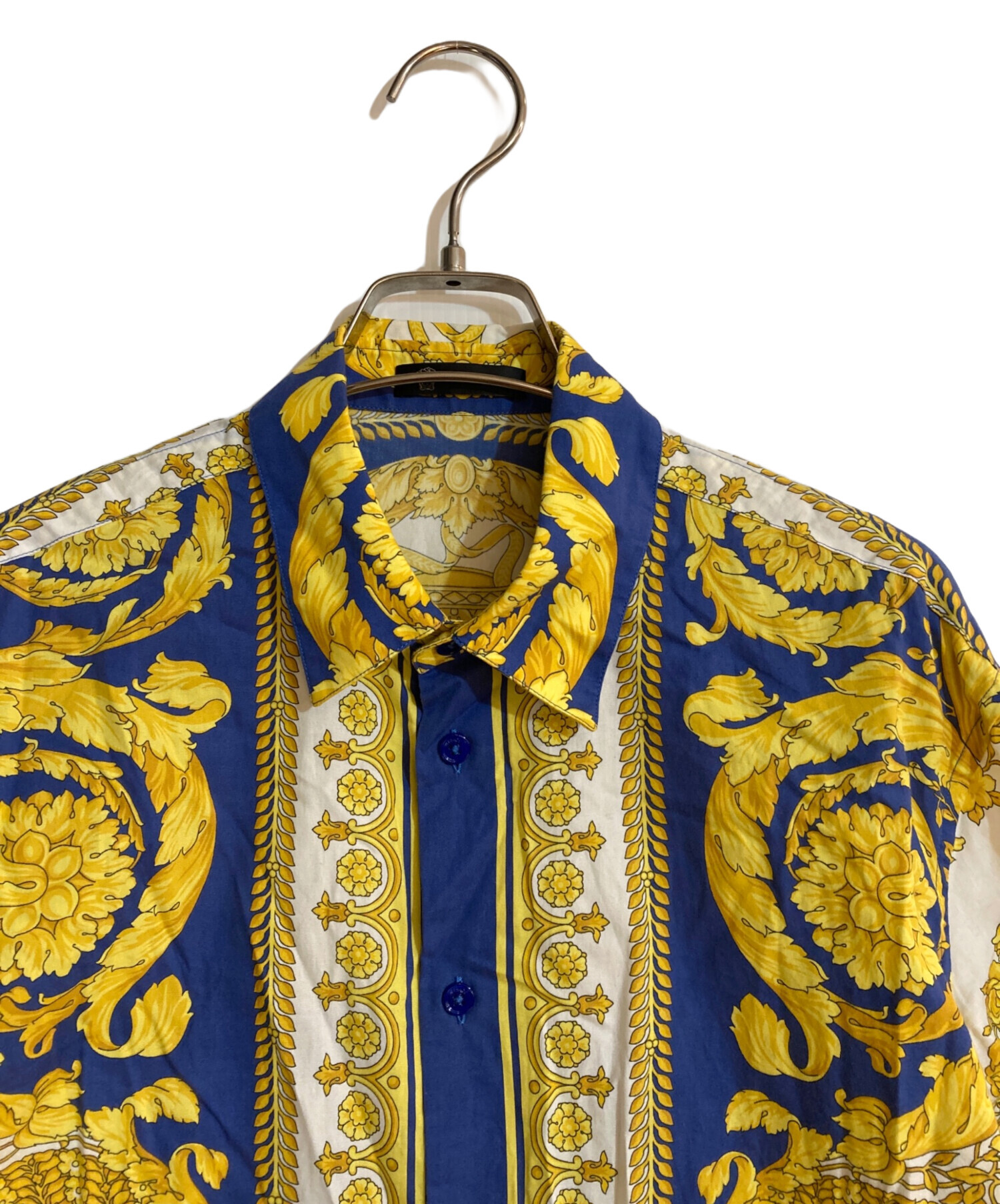 中古・古着通販】VERSACE (ヴェルサーチェ) メデューサ柄ドレスシャツ 