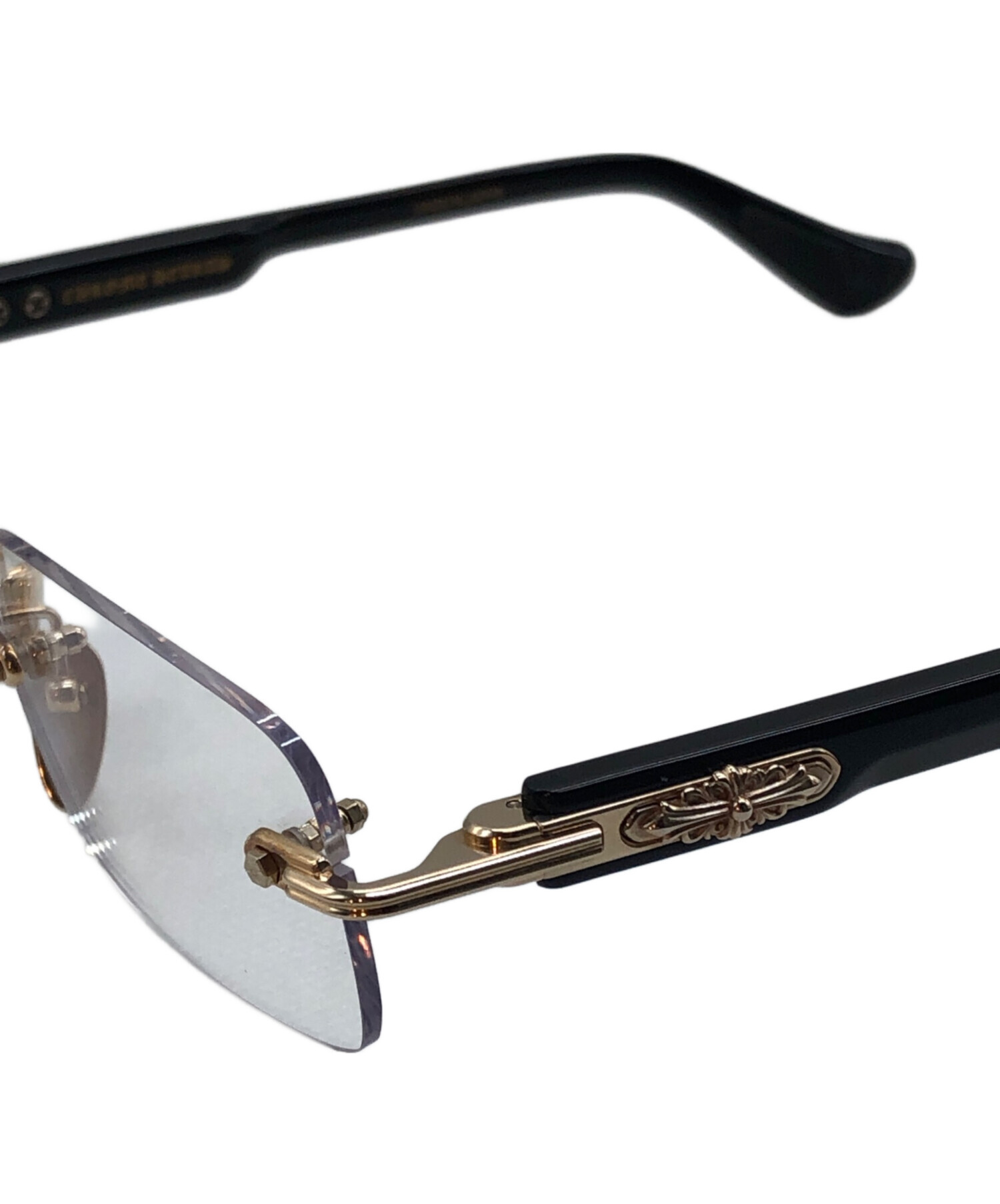 中古・古着通販】CHROME HEARTS (クロムハーツ) Deep I Gold Plated