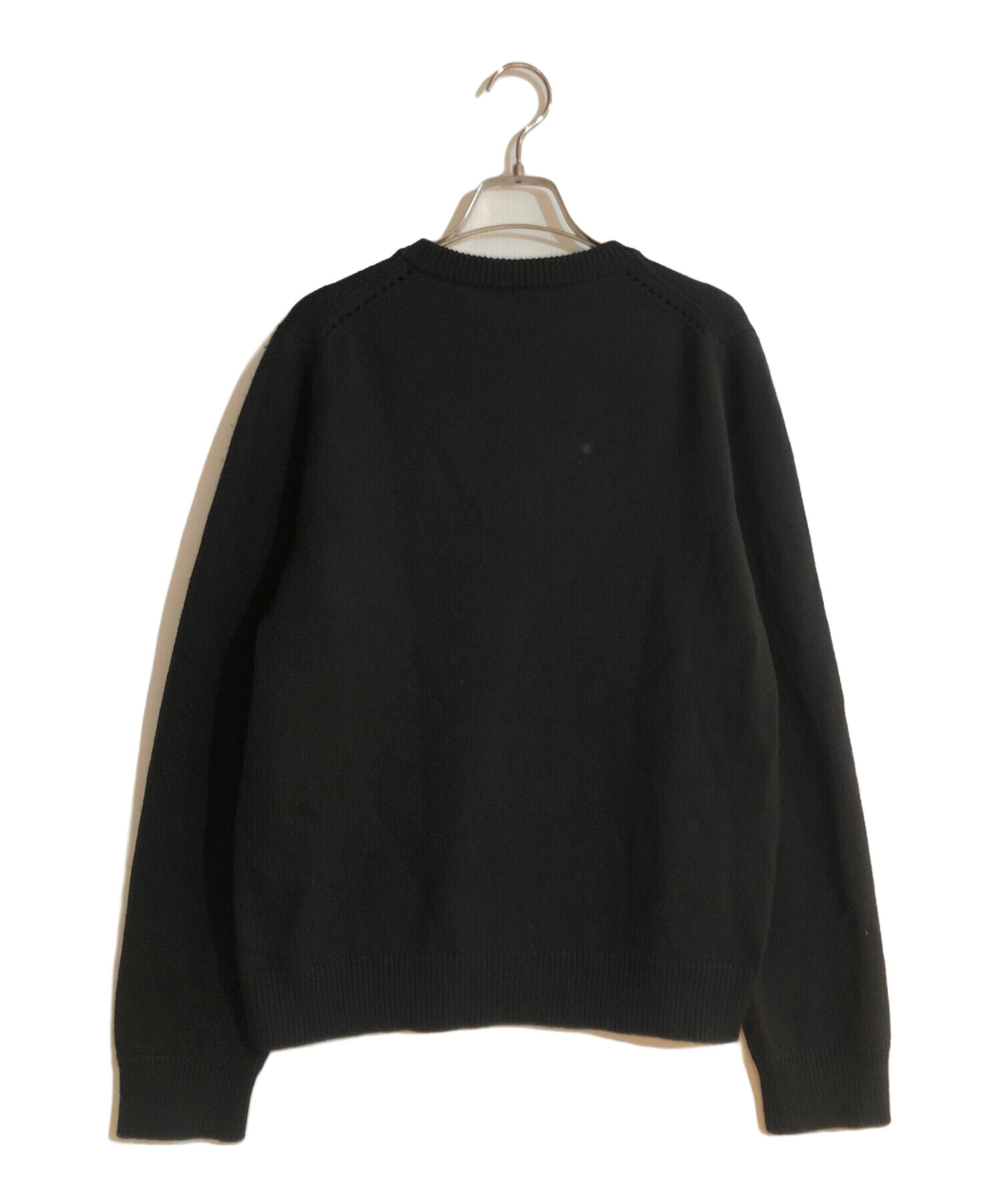 中古・古着通販】CELINE (セリーヌ) カシミヤVネックニット ブラック