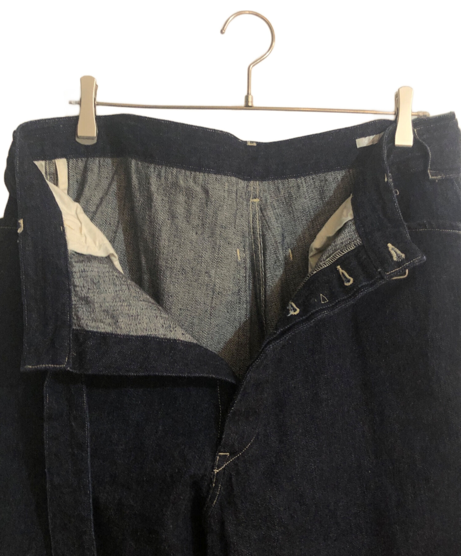 comoli コモリ 19SS サイズ3 ベルテッドデニム comoli コモリ 19SS サイズ3 ベルテッドデニム COMOLI / コモリ