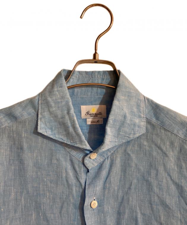 中古・古着通販】giannetto (ジャンネット) ホリゾンタルカラーリネン