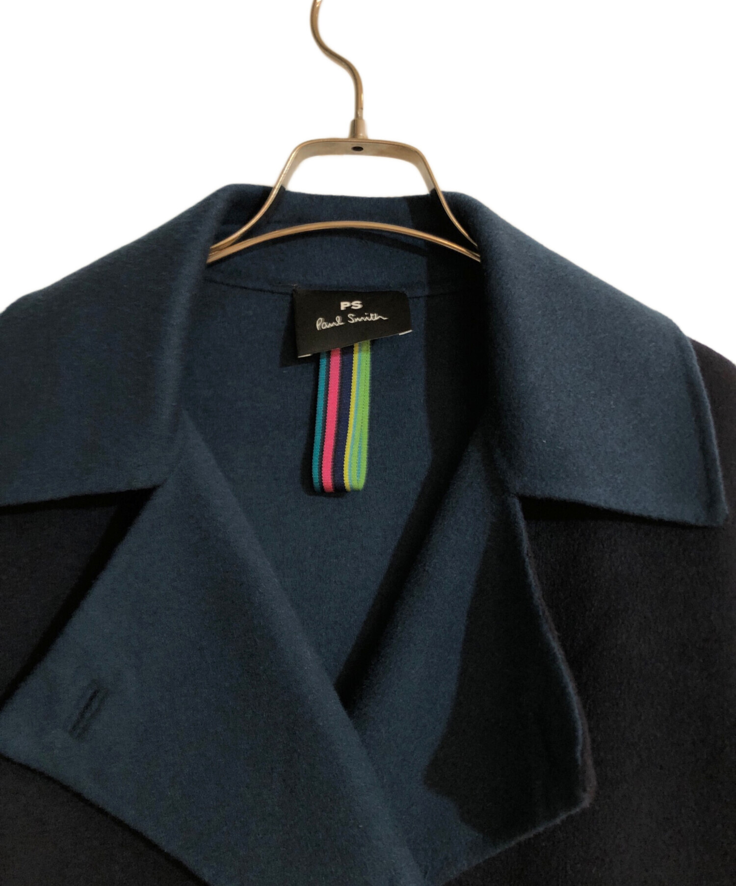 直売超安い PS Paul Smith ポールスミス ウールリバーコート 46L