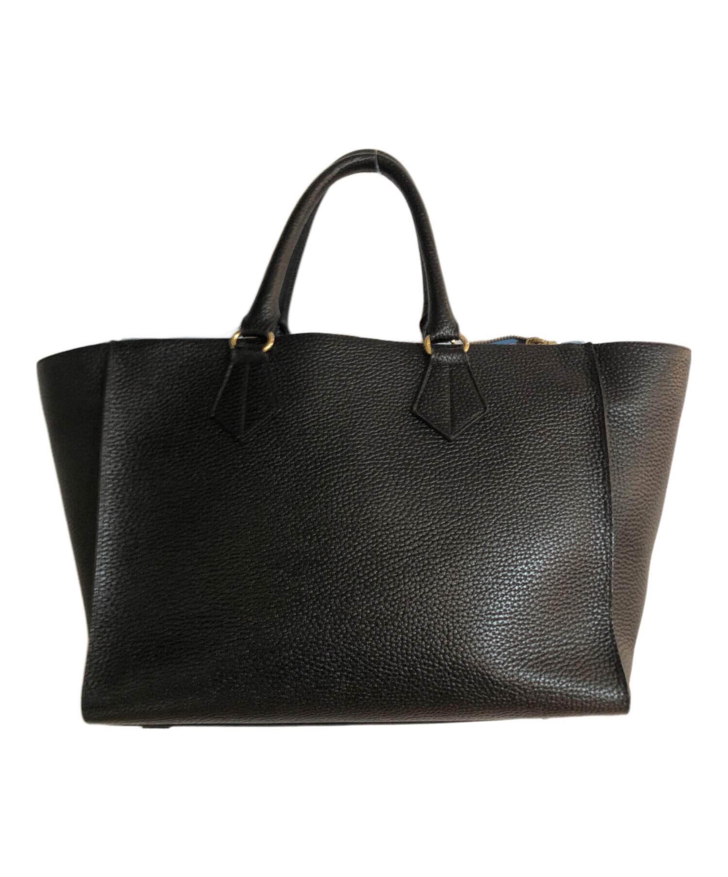 中古・古着通販】A.D.M.J. (エーディーエムジェイ) レザーハンドバッグ