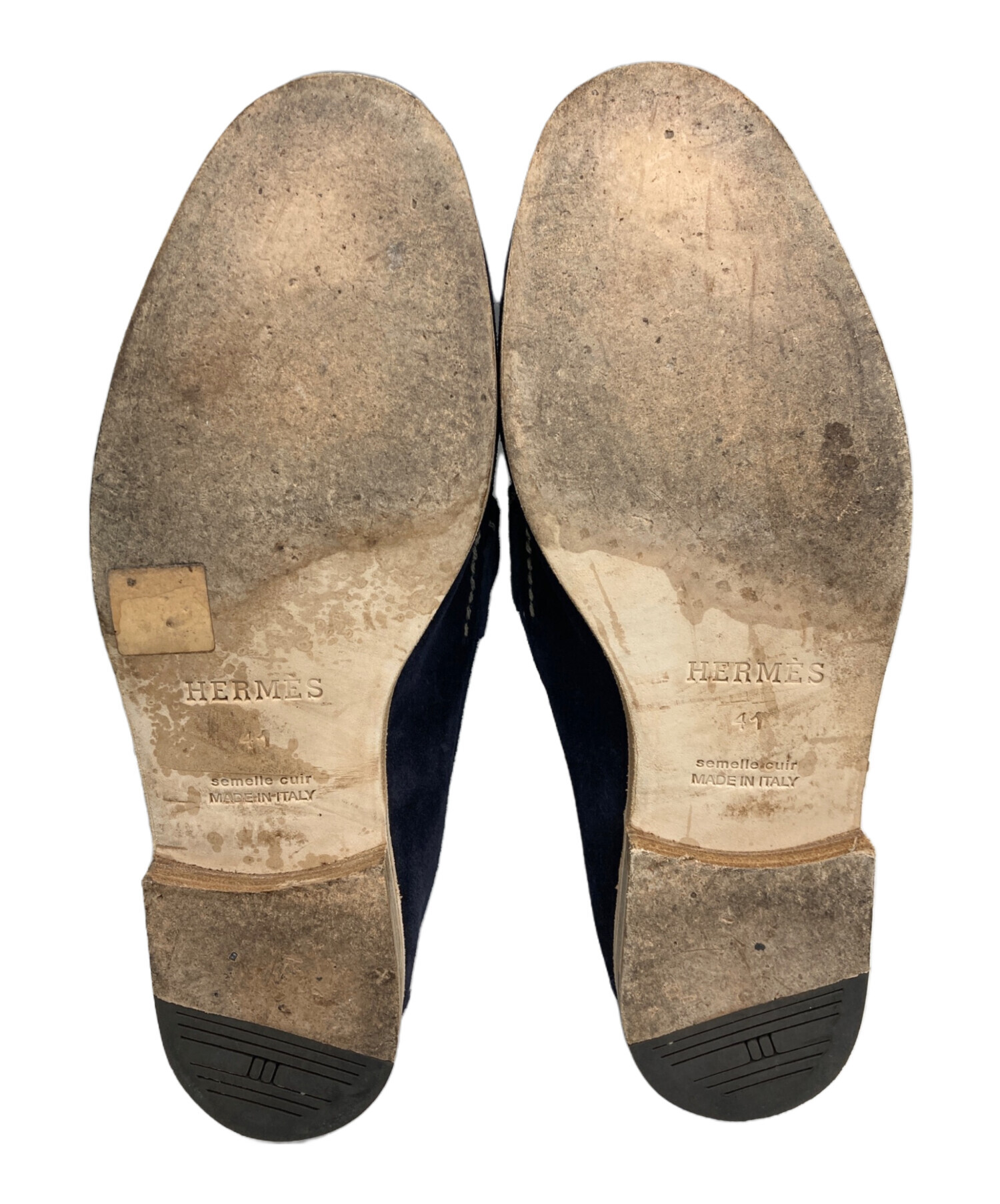 最終値下げ☆HERMES スウェードスニーカー 41 お値下げ中♡ ローファー