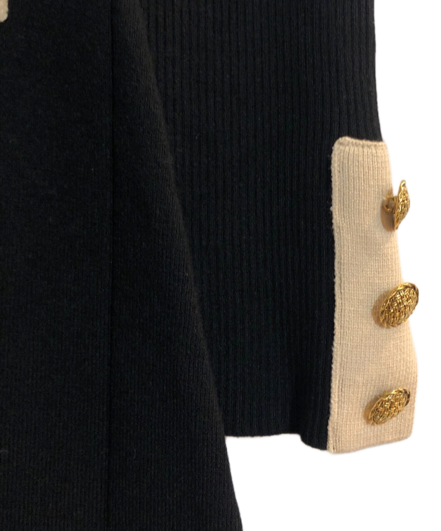 中古・古着通販】CORCOVADO (コルコバード) 金ボタンニットワンピース