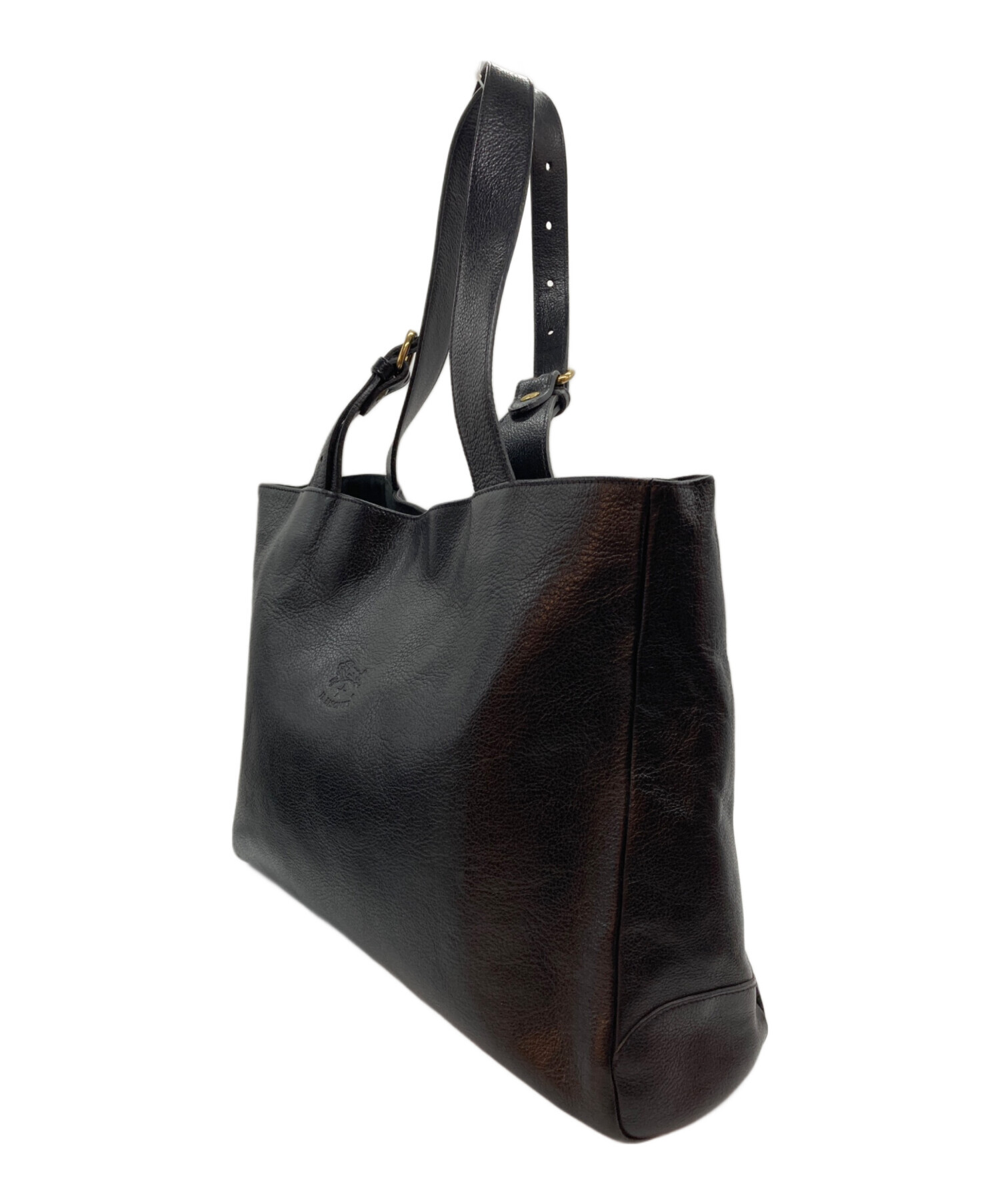 イルビゾンテ本皮トートバッグ　未使用品 中古・古着通販】IL BISONTE (イル ビゾンテ) レザートートバッグ