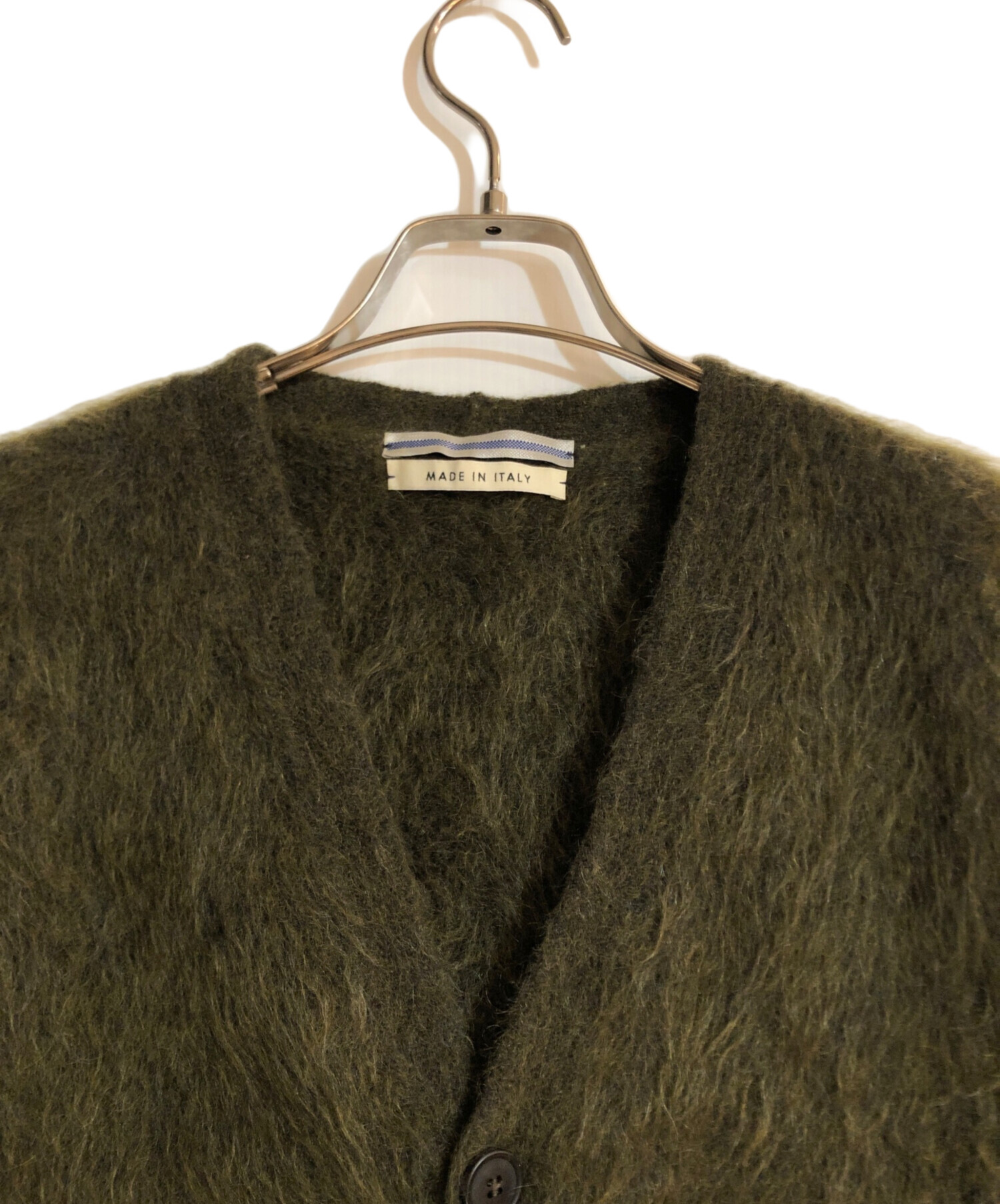 中古・古着通販】Cristaseya (クリスタセヤ) ニットベスト グリーン