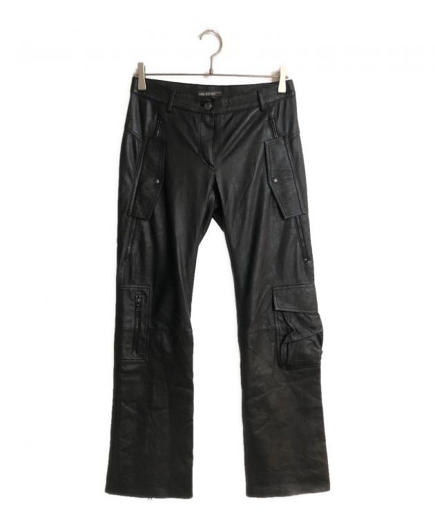 中古・古着通販】NEIL BARRETT (ニールバレット) ラムレザーパンツ