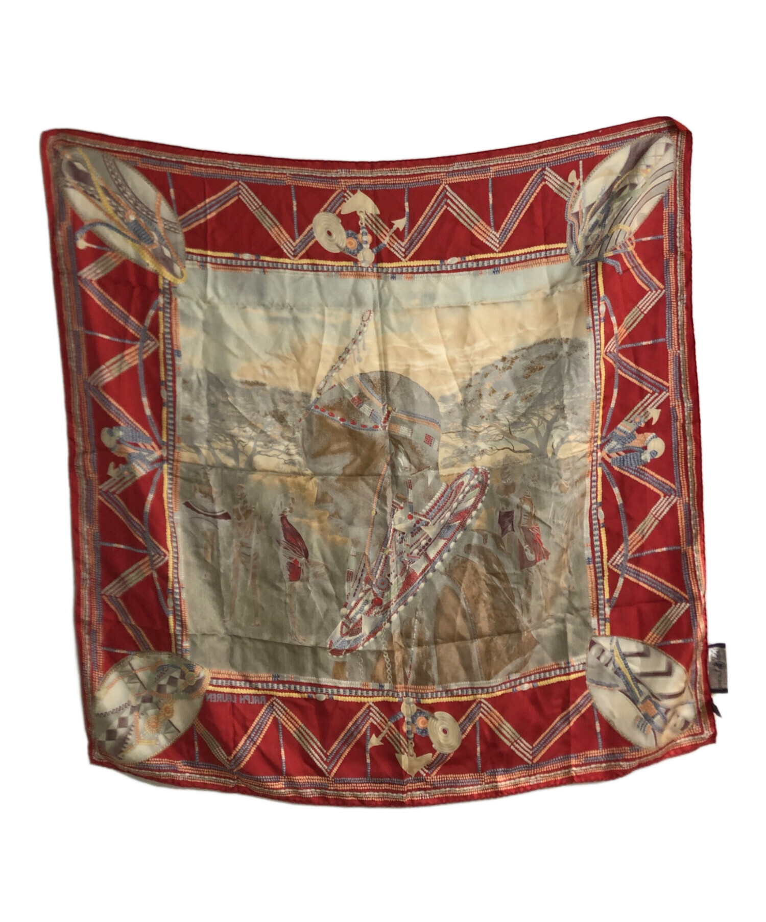 中古・古着通販】RALPH LAUREN (ラルフローレン) マサイ族プリント