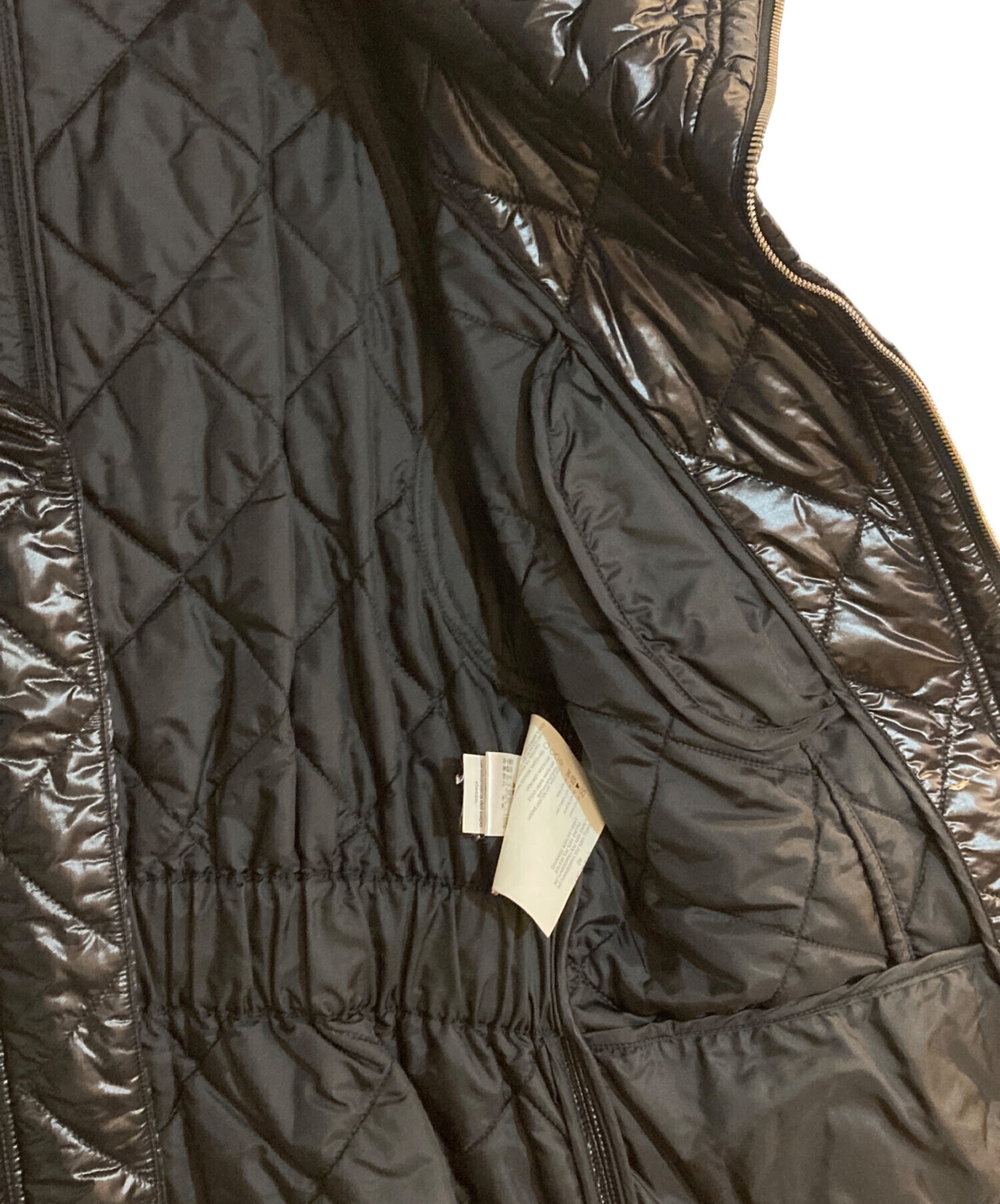 中古・古着通販】TOD'S (トッズ) キルティングコート ブラック サイズ