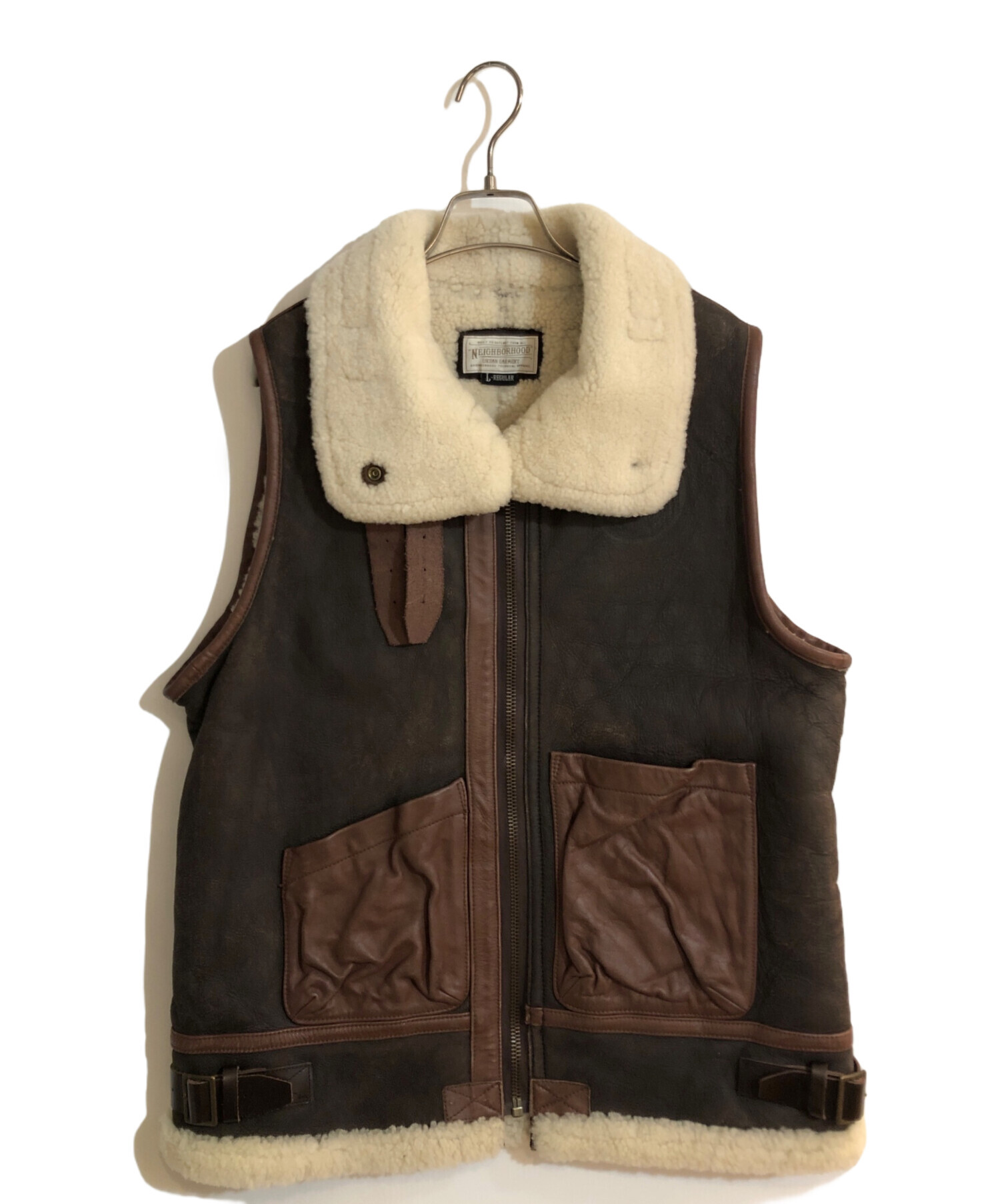 NEIGHBORHOOD ネイバーフッド 13SS C-VEST コットン ワーク ベスト 