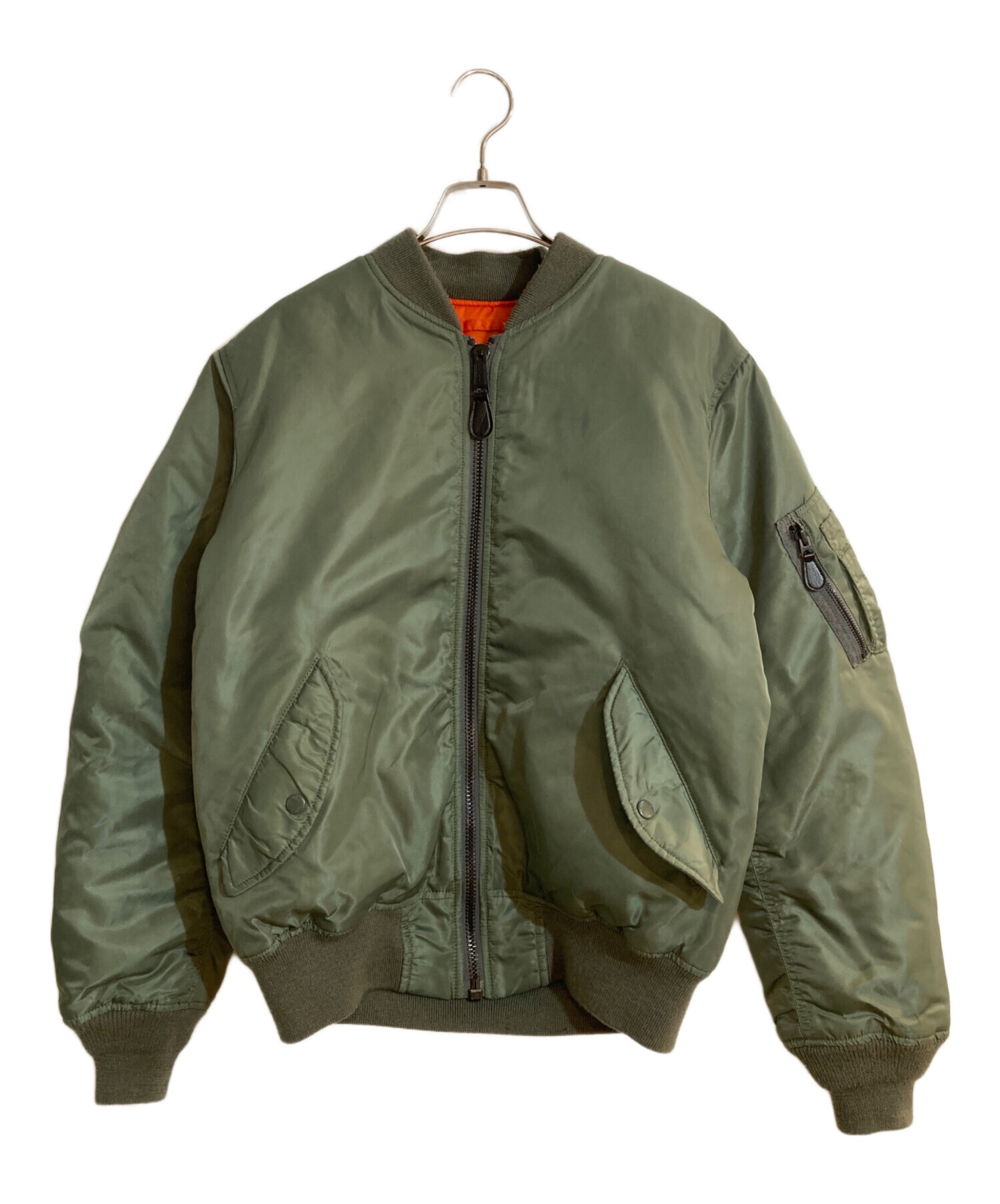 AVIREX MA-1 サイズM フライトジャケット リバーシブル 古着 中古
