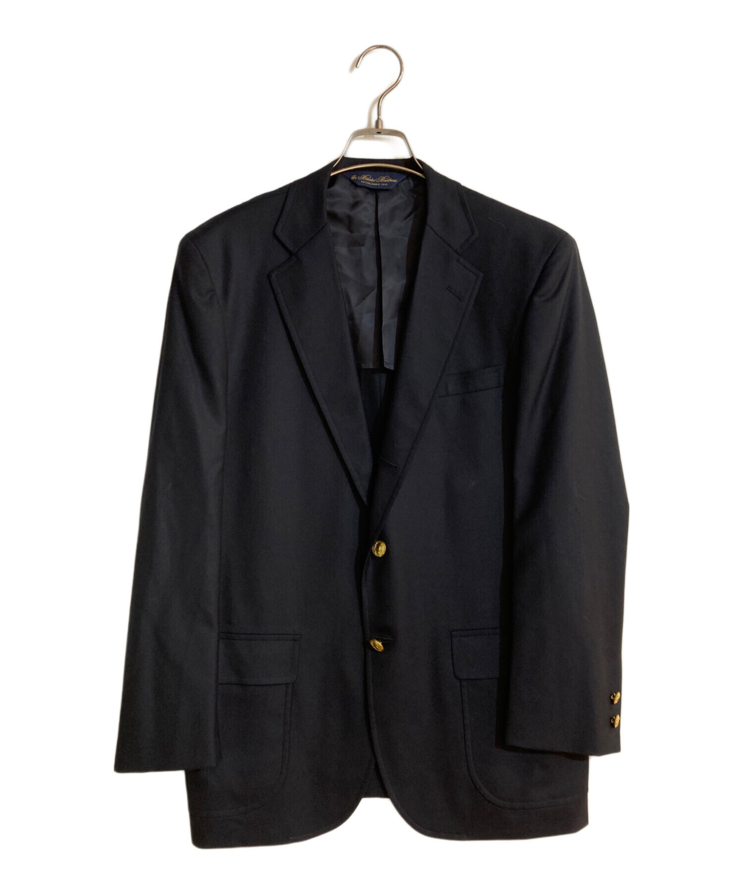 ブルックスブラザーズ　紺ブレ　金ボタン　ジャケット　ウール 中古・古着通販】BROOKS BROTHERS (ブルックスブラザーズ) 金ボタン