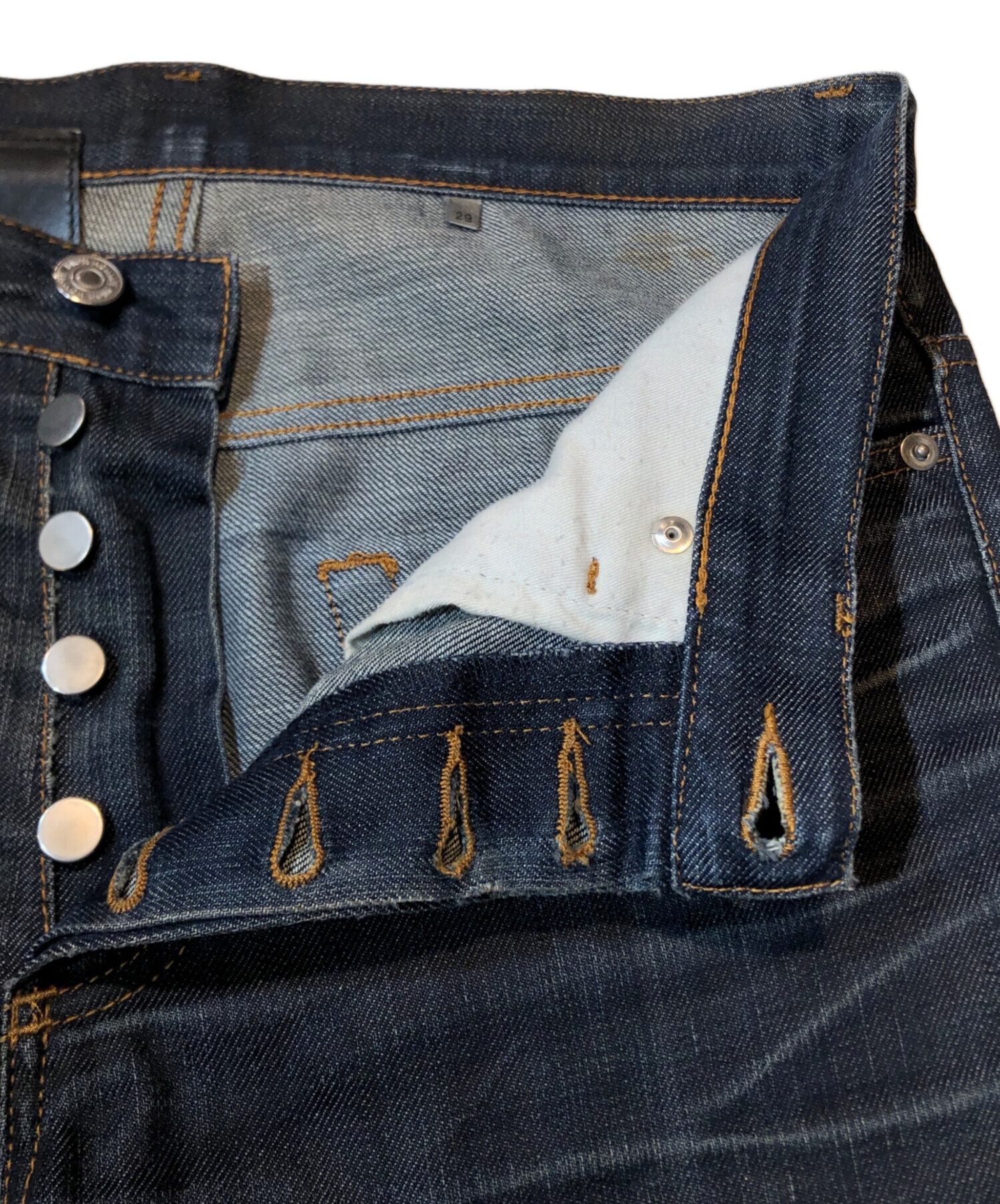 Dior Homme 08aw コーティングデニム 29 中古・古着通販】Dior Homme (ディオール オム) 顔料コーティング