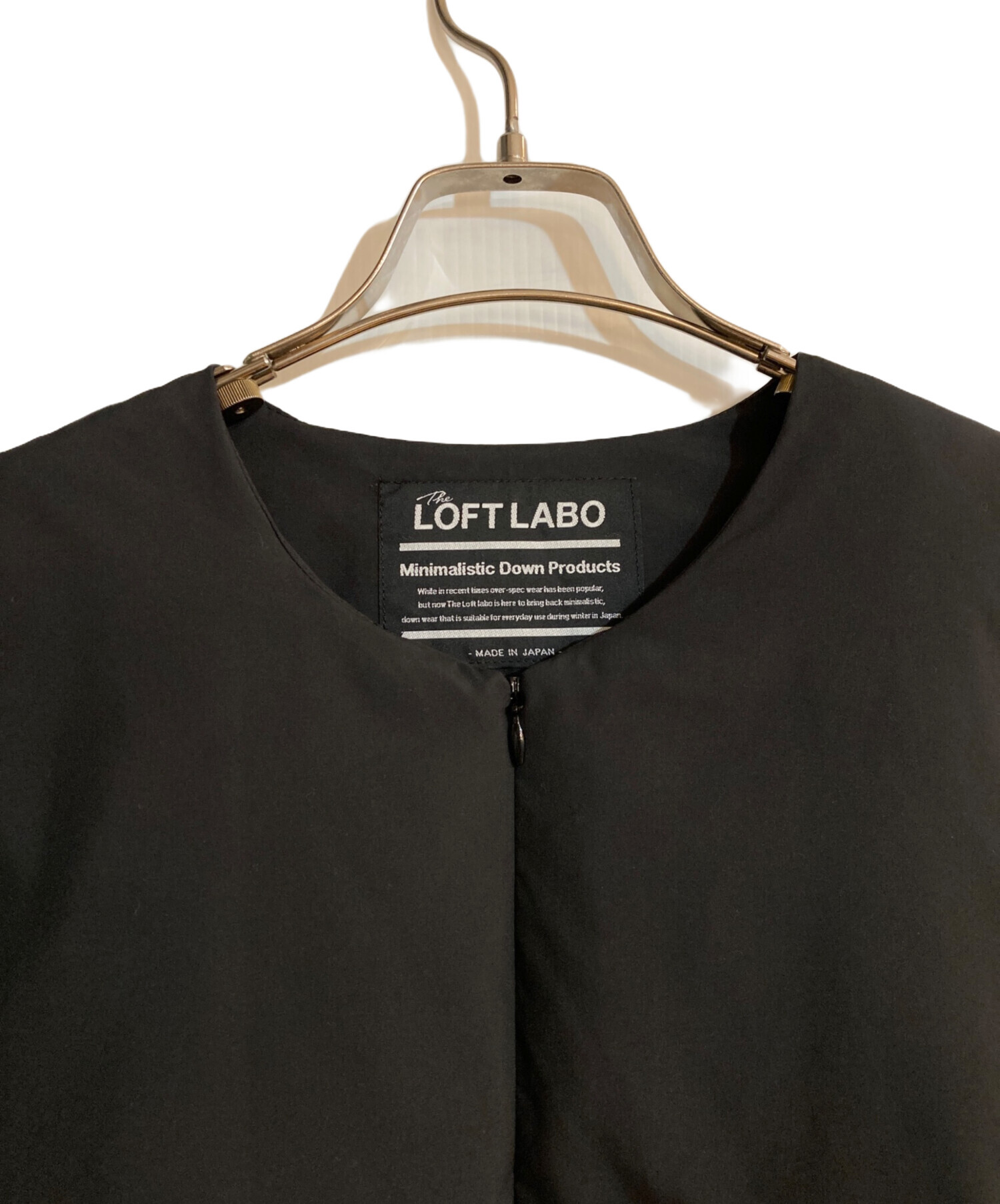 中古・古着通販】LOFTLABO (ロフトラボ) ノーカラーオーバーダウン 