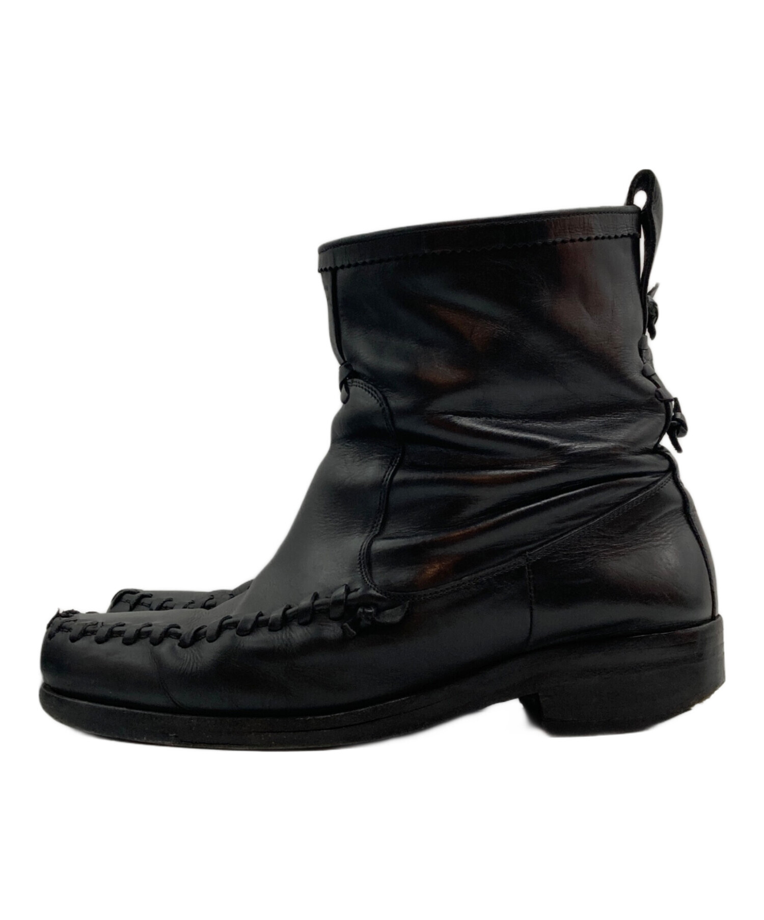 中古・古着通販】STEFAN COOKE (ステファンクック) ANKLE BOOTS