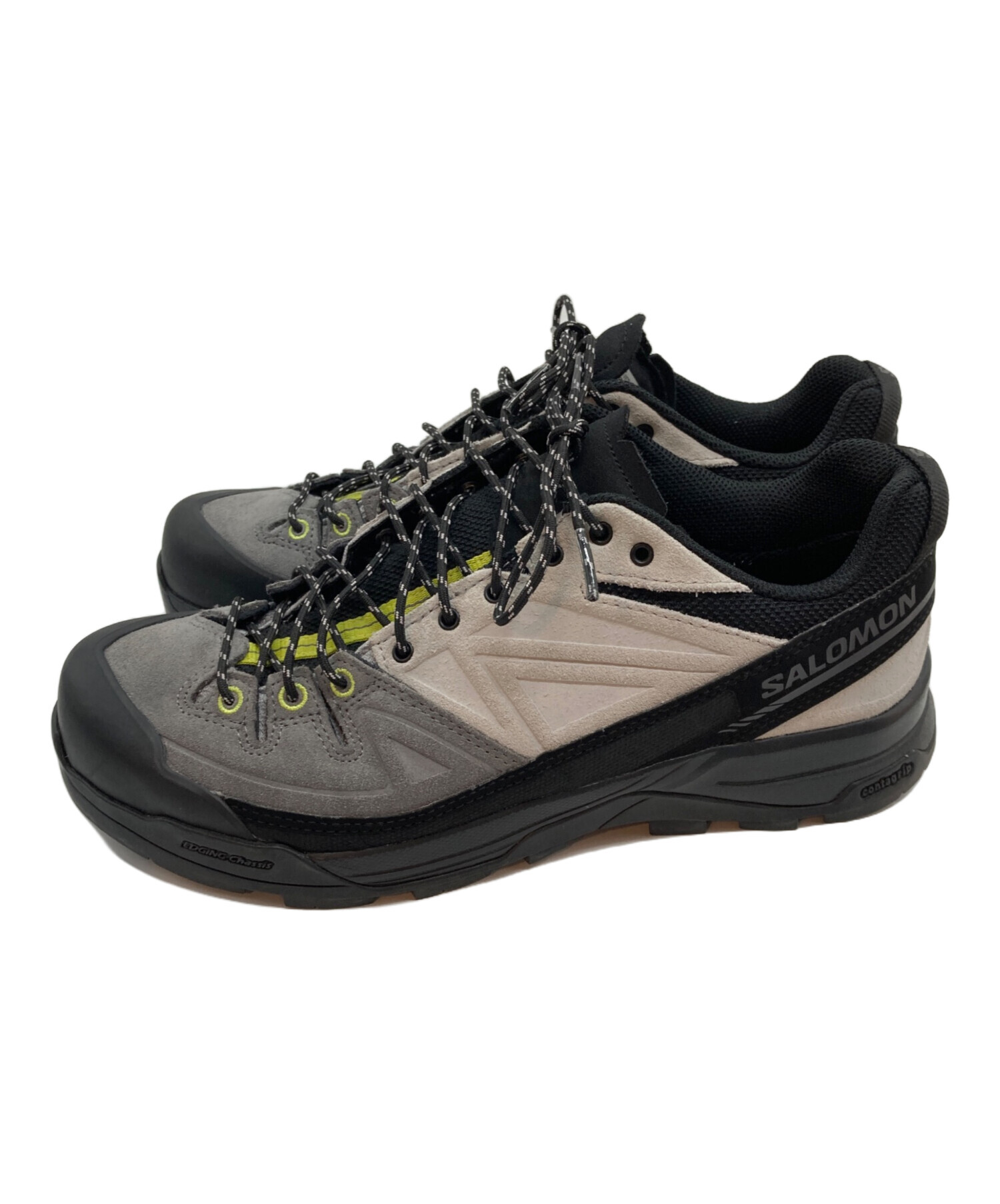 靴 SALOMON X-ALP LTR 27cm 中古・古着通販】SALOMON (サロモン) X-ALP LTR ブラック サイズ:27