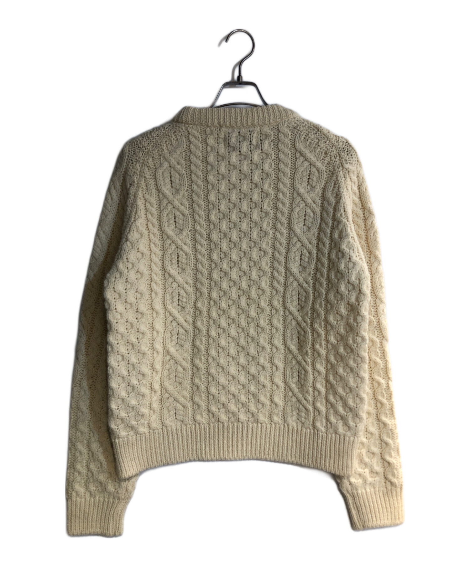 中古・古着通販】PEREGRINE (ペレグリン) ケーブルニット ベージュ