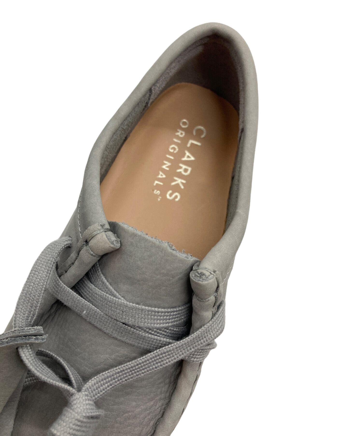 中古・古着通販】CLARKS (クラークス) Wallabee Boot グレー サイズ:23