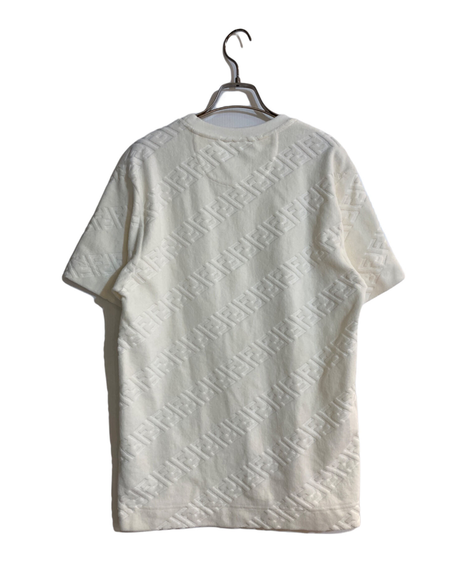 中古・古着通販】FENDI (フェンディ) ズッカ柄パイル地カットソー