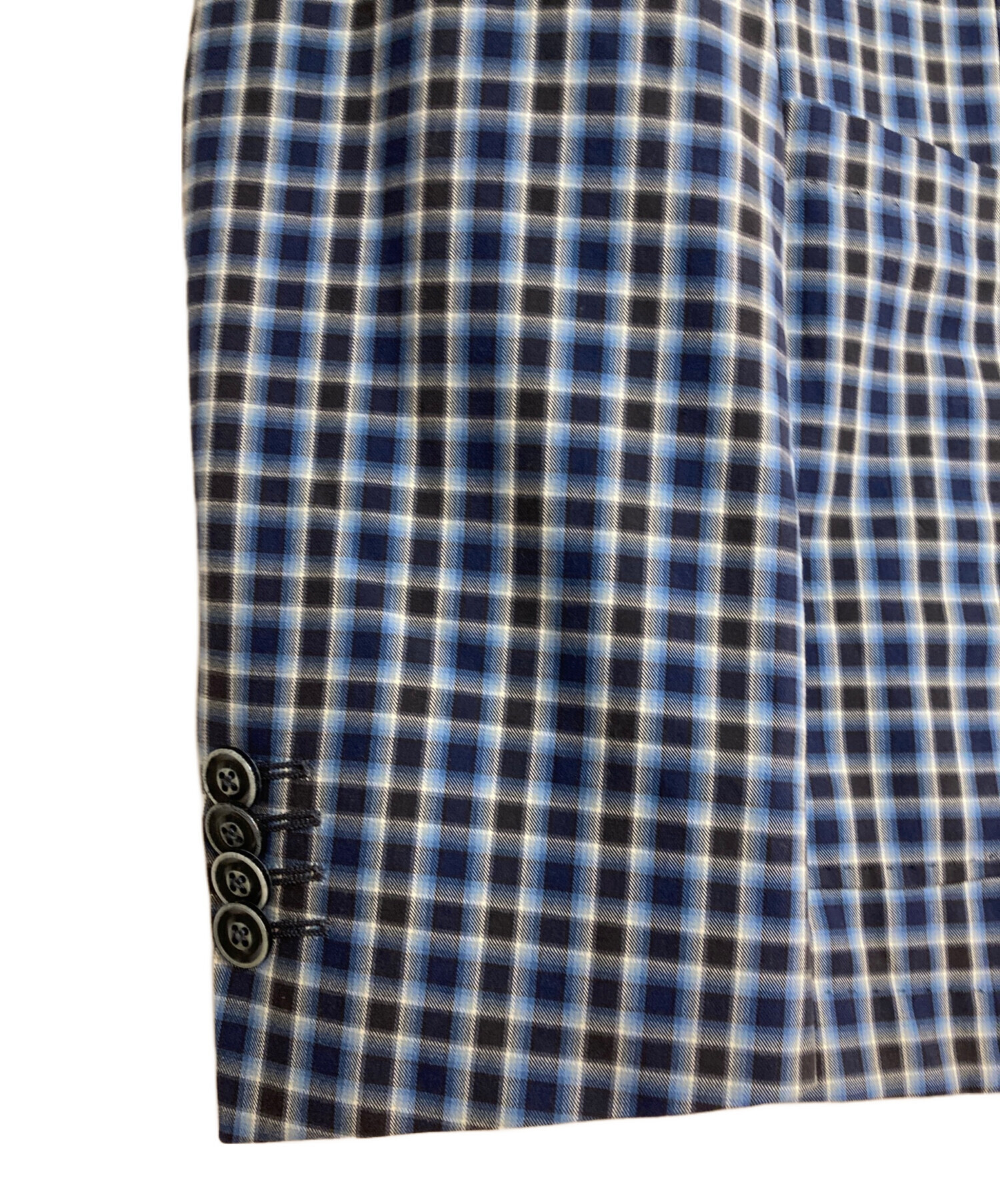 中古・古着通販】ETRO (エトロ) ペイズリーライニングチェック