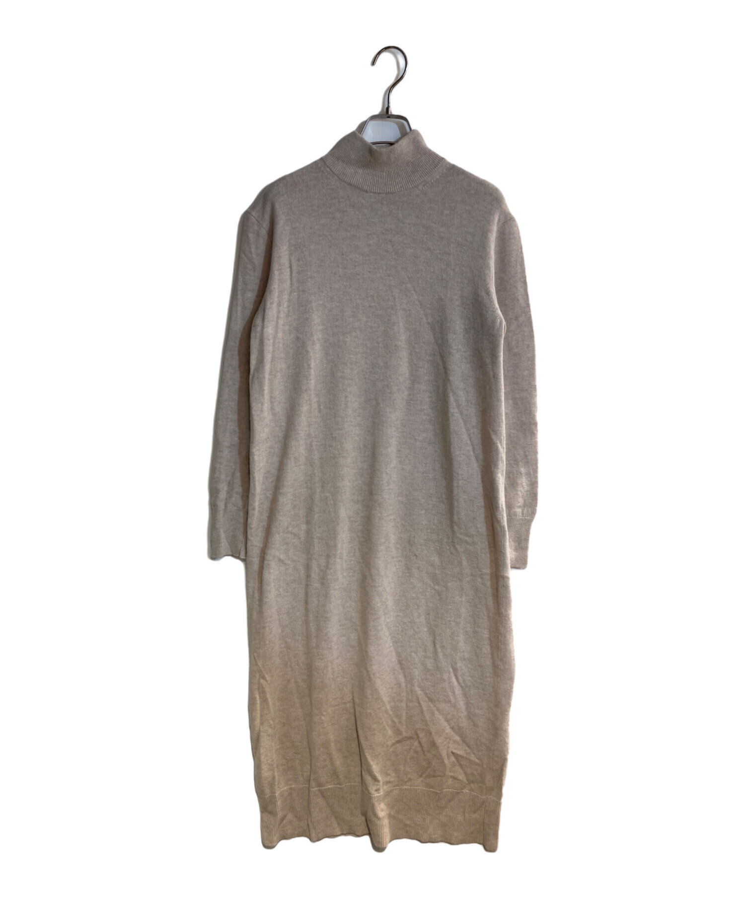 theory luxe ワンピース　ニット　グレージュ　セオリー　リュクス 中古・古着通販】theory luxe (セオリーリュクス) ハイネックニット