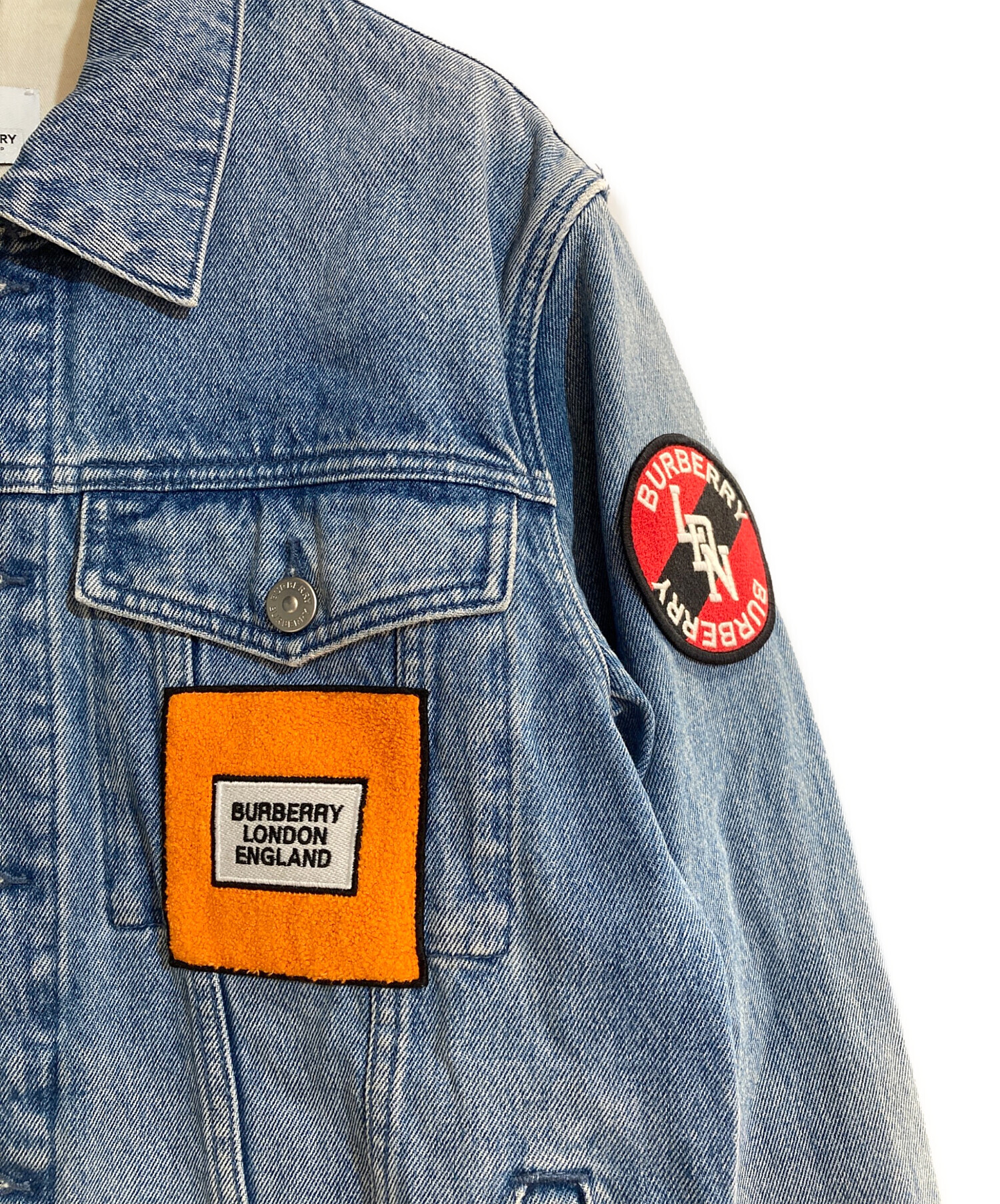 Burberry デニムジャケットSサイズ　クリーニング済み 2025年最新】BURBERRY メンズ Gジャン・デニムジャケットの人気