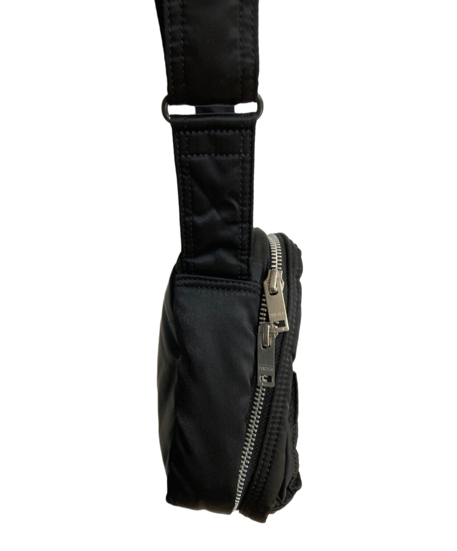 中古・古着通販】PORTER (ポーター) SLING BAG W zip ブラック