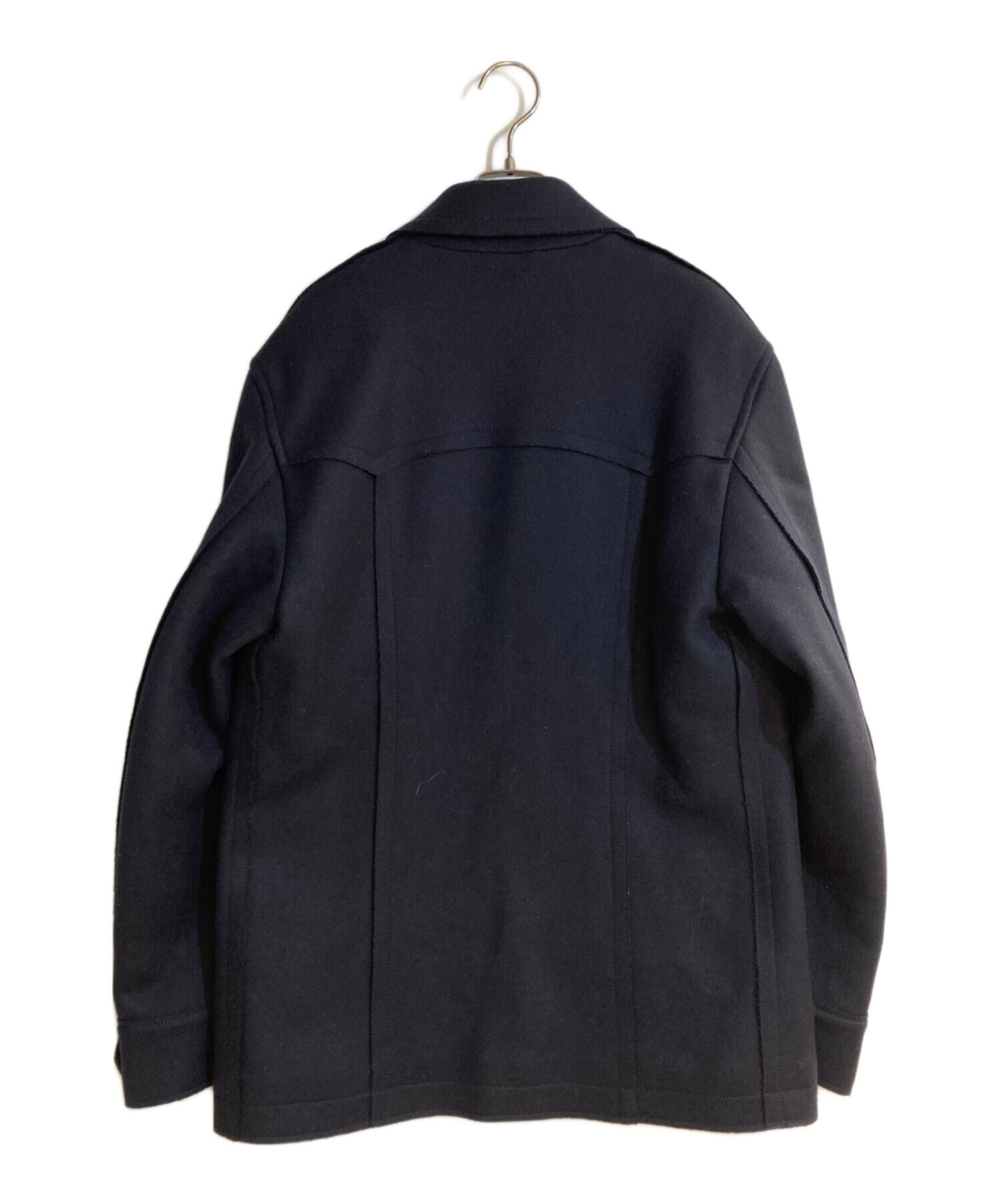 中古・古着通販】LANVIN (ランバン) カットオフジップアップジャケット 